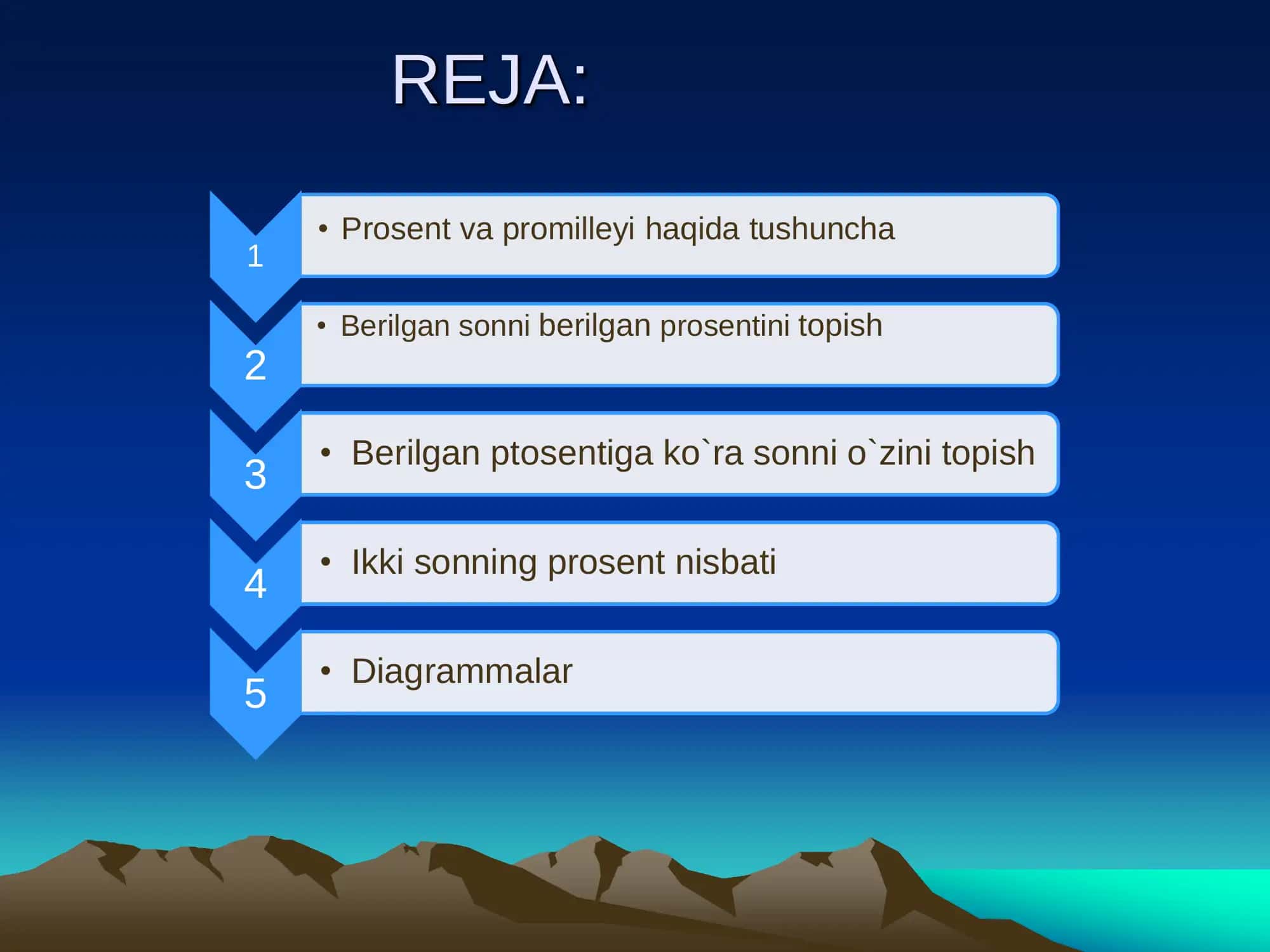 Prosent va promilleyi haqida tushuncha 3