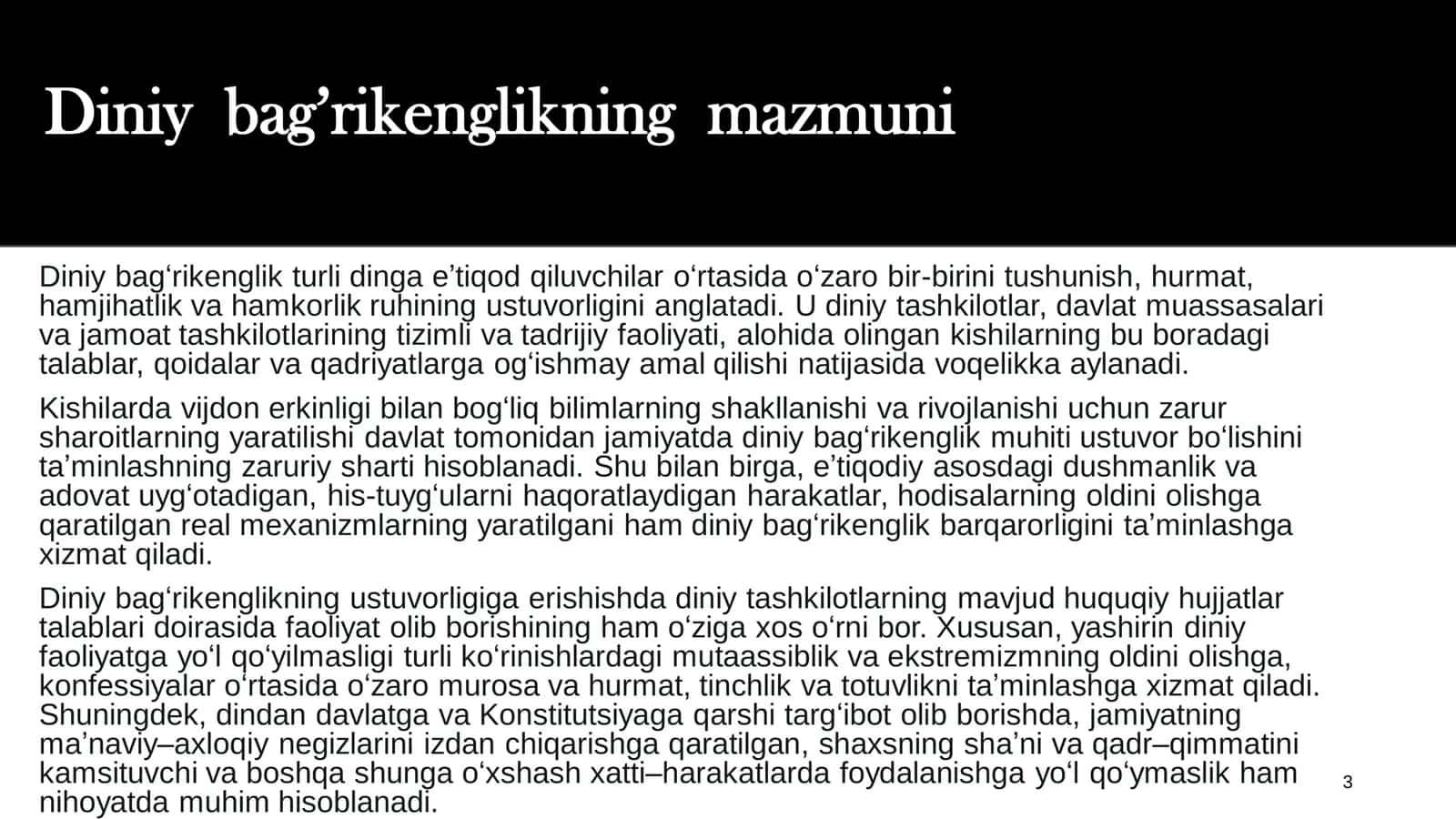 O’zbekistonda din va diniy tashkilotlar 3