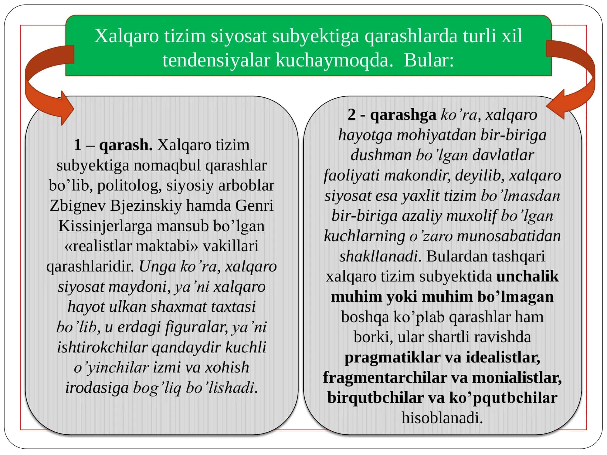 O‘ZBEKISTONNING JAHON HAMJAMIYATI BILAN HAMKORLIGIDA DEMOKRATIK TAMOYILLARGA ASOSLANISHI 3