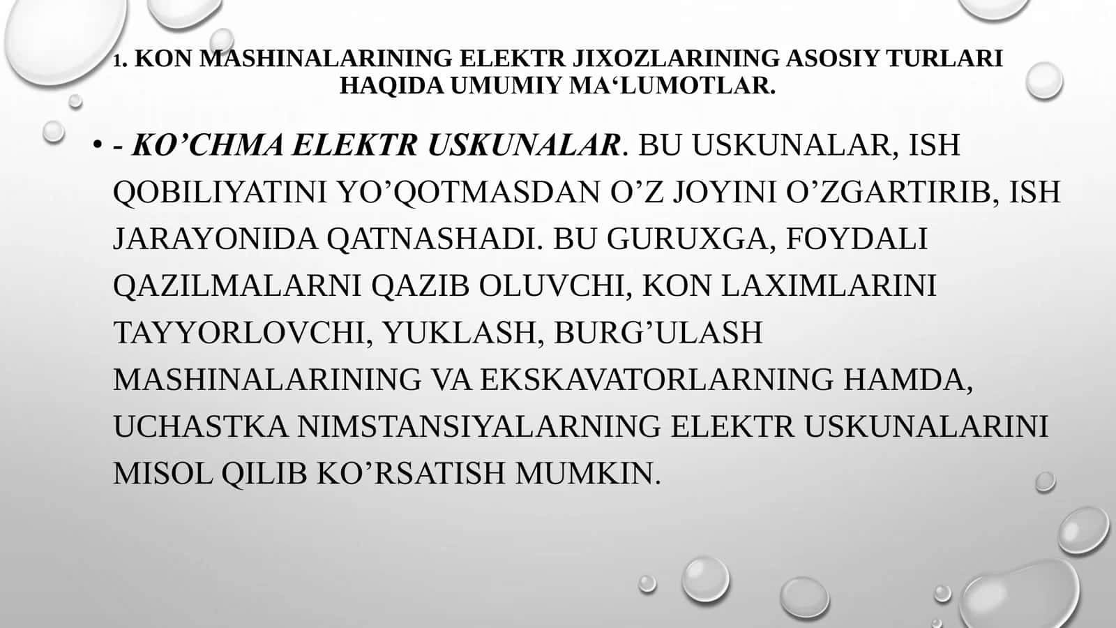 KON MASHINALARINING ELEKTR JIXOZLARINING ASOSIY TURLARI HAQIDA 3