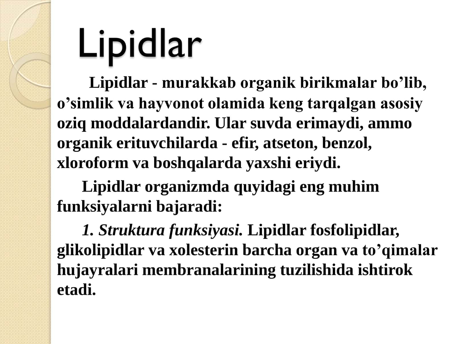 Lipidlar 3