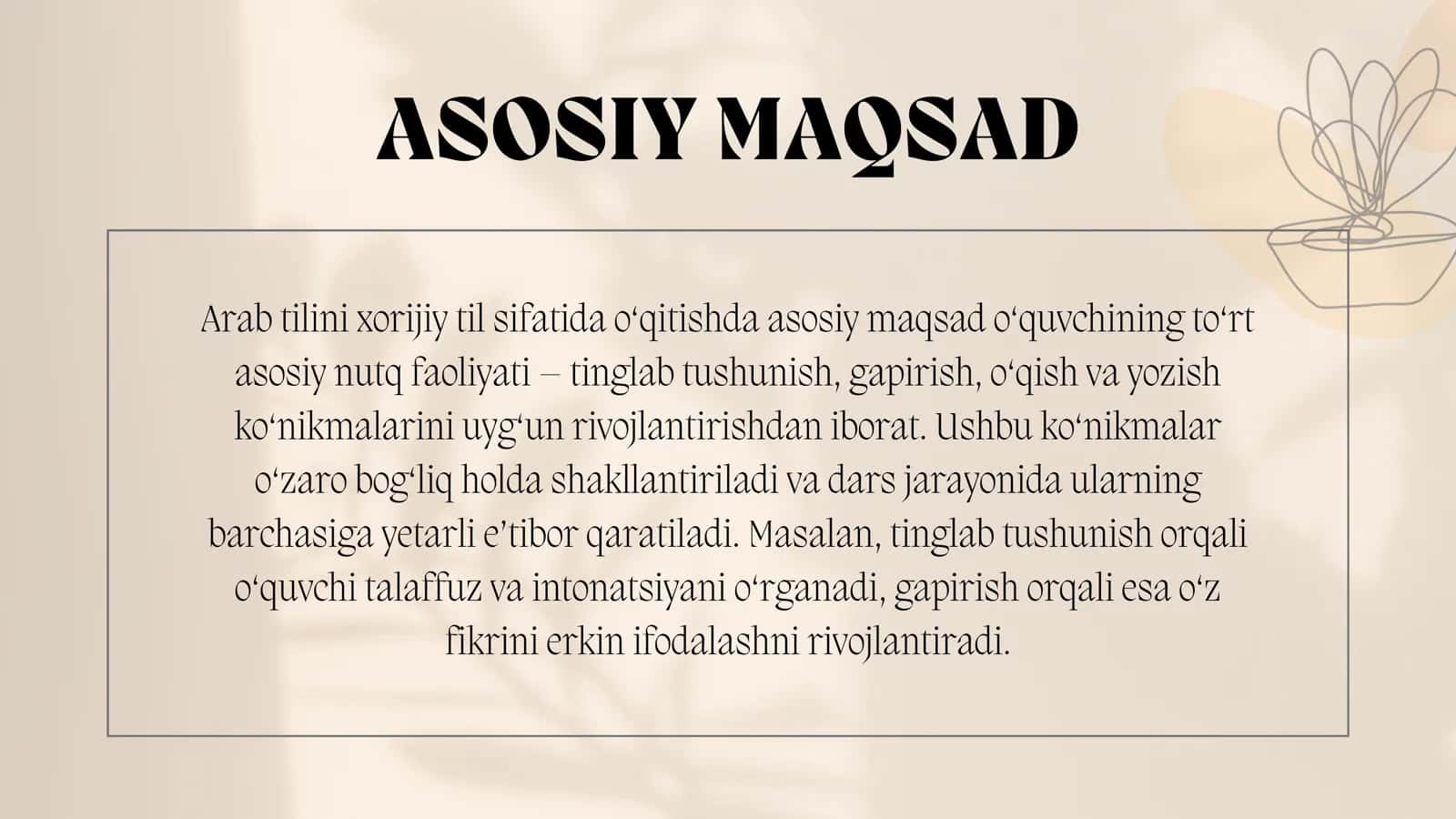 ARAB TILINI IKKINCHI YOKI XORIJIY TIL SIFATIDA O‘QITISH 3