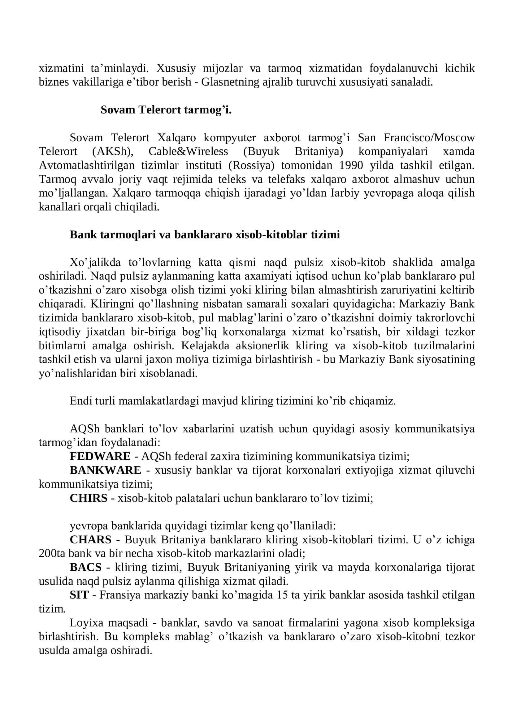 Global kompyuter tarmoqlari 3