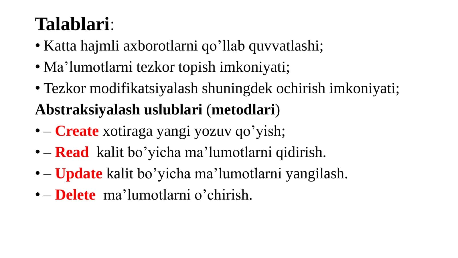 Qidirish algoritmlari. Binar qidiruv algoritmi 3