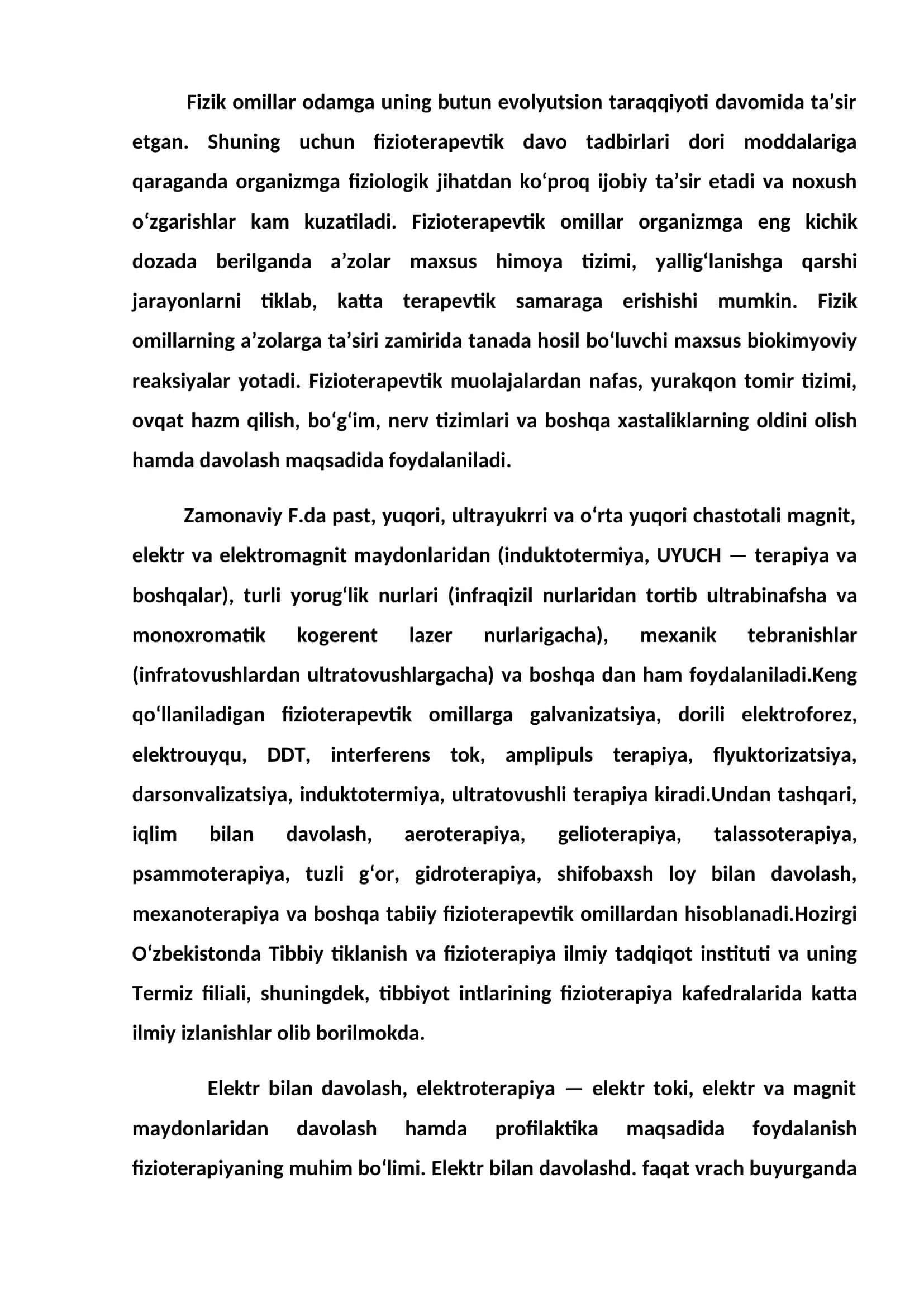 Yuqori chastotali terapevtik elektron apparatlar. Elektroxirurgiya apparatlari 3