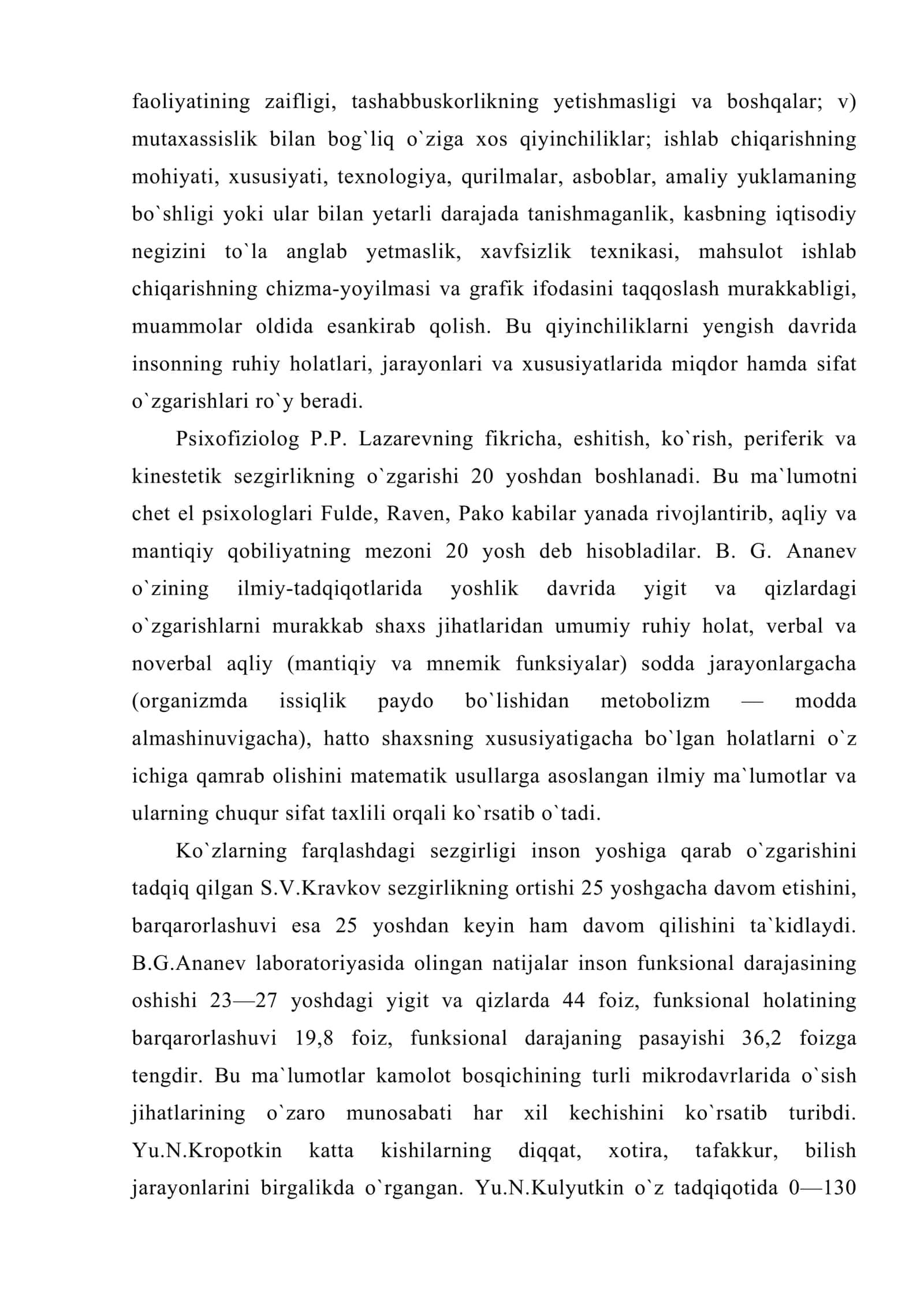 Yoshlik davri va uning o`ziga xos psixologik xususiyatlari 3