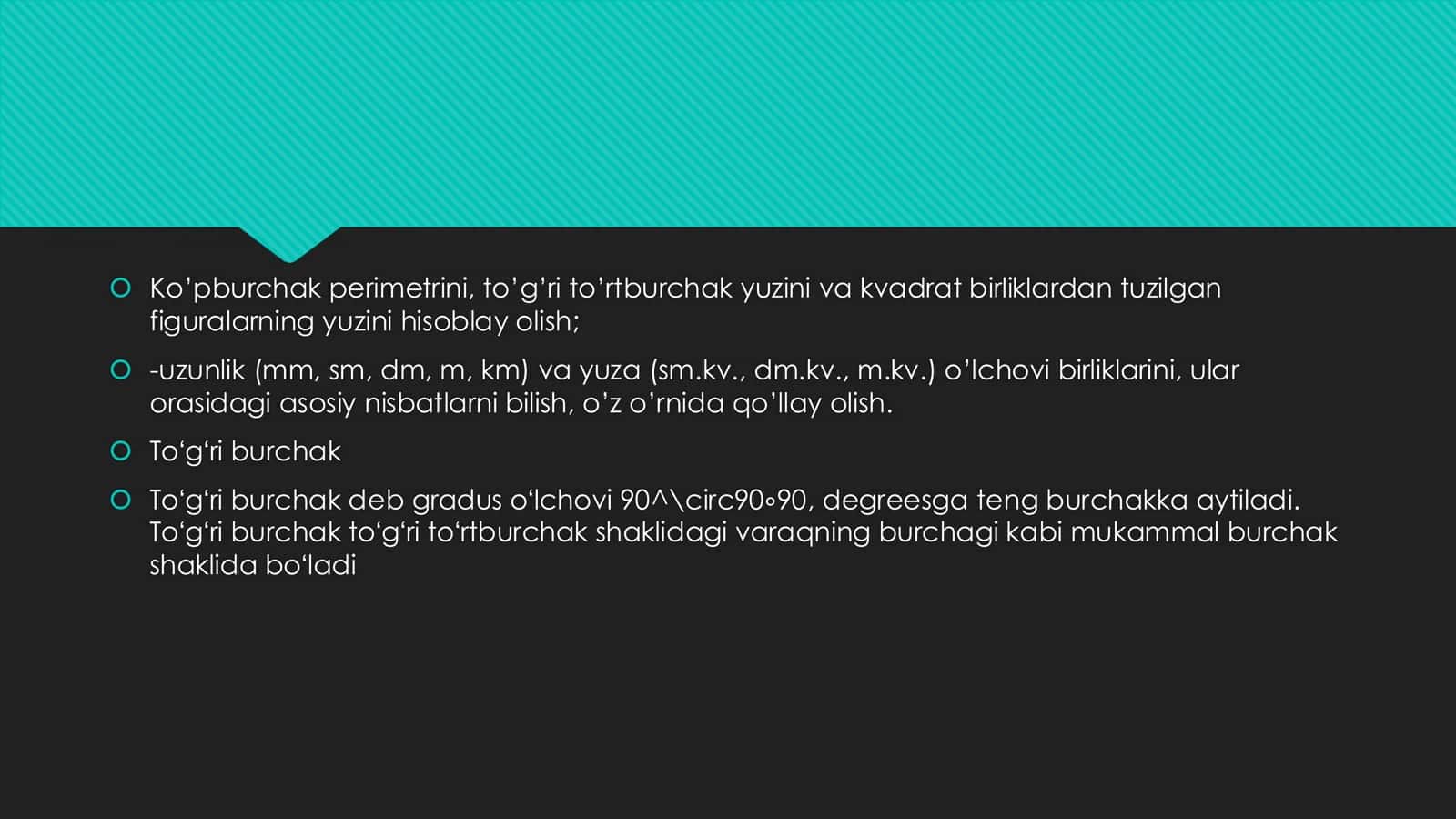 Burchaklar va ularning turlari 3