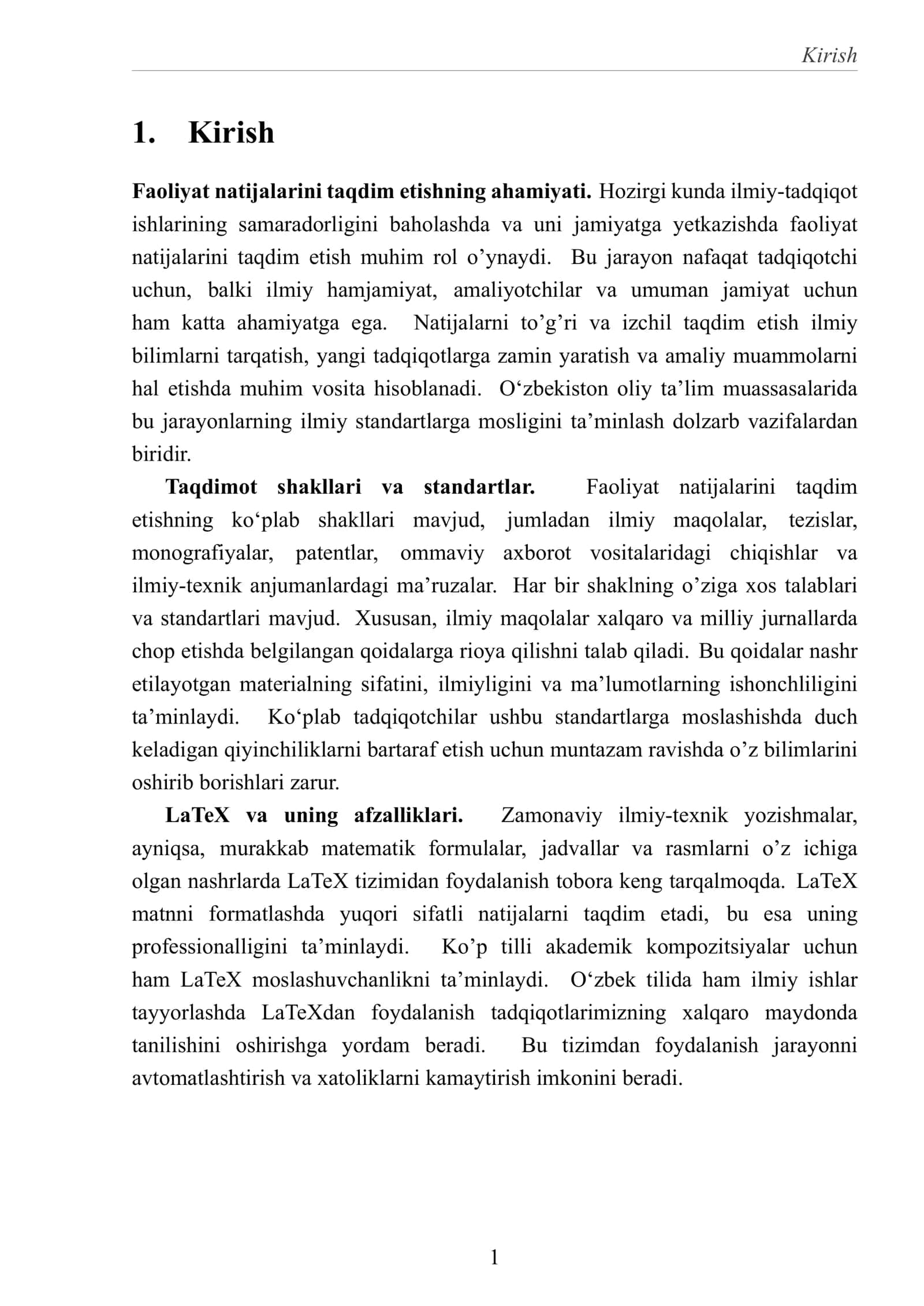”Faoliyat natijalarini taqdim qilish” 3