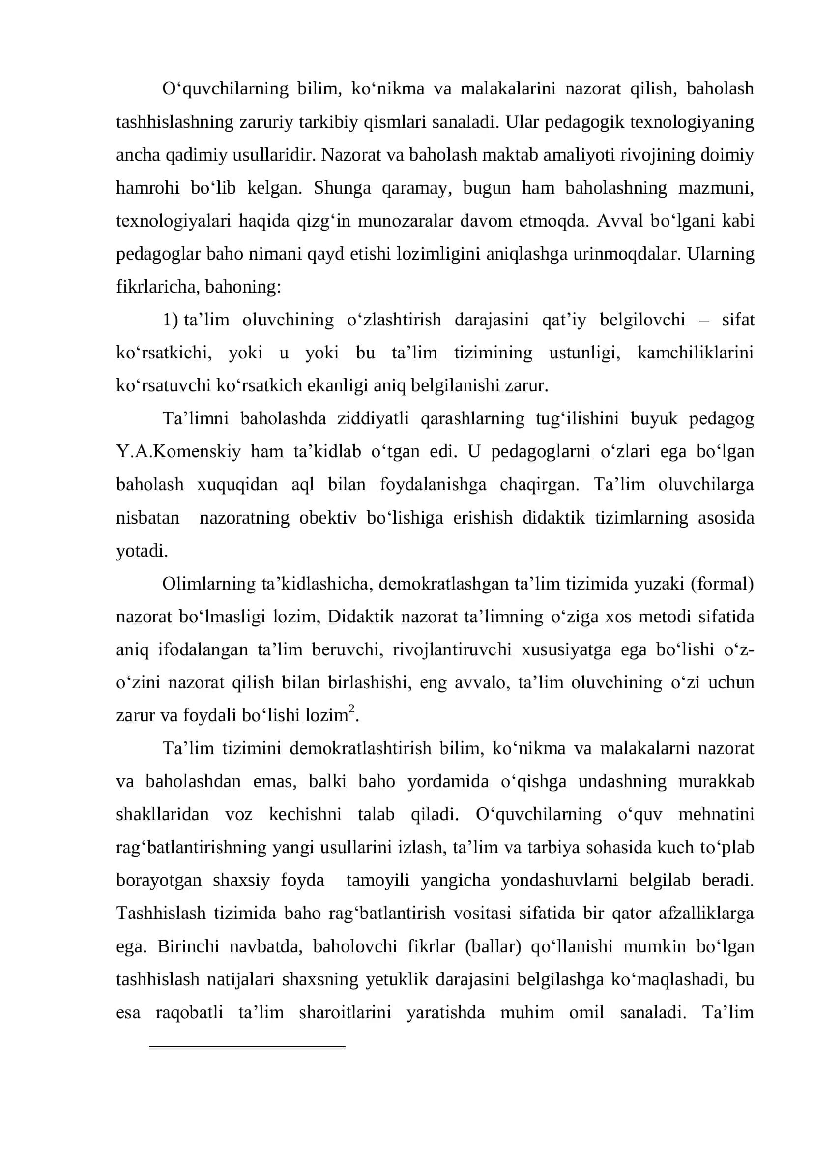 O‘quvchilarning bilim, ko‘nikma va malakalarini tashxis etish 3