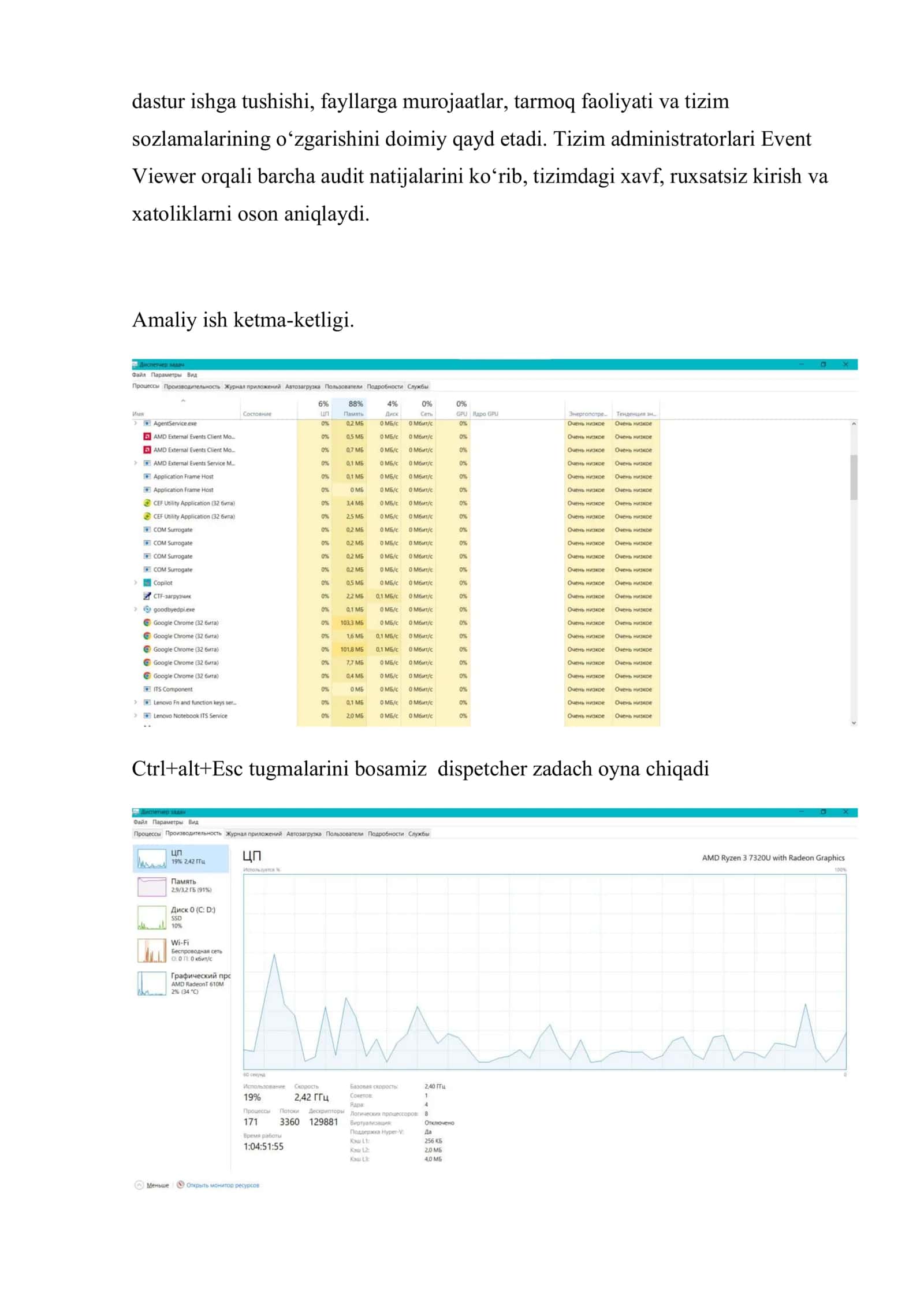 Windowsdagi tizim jarayonlari va hodisalarining auditi 3