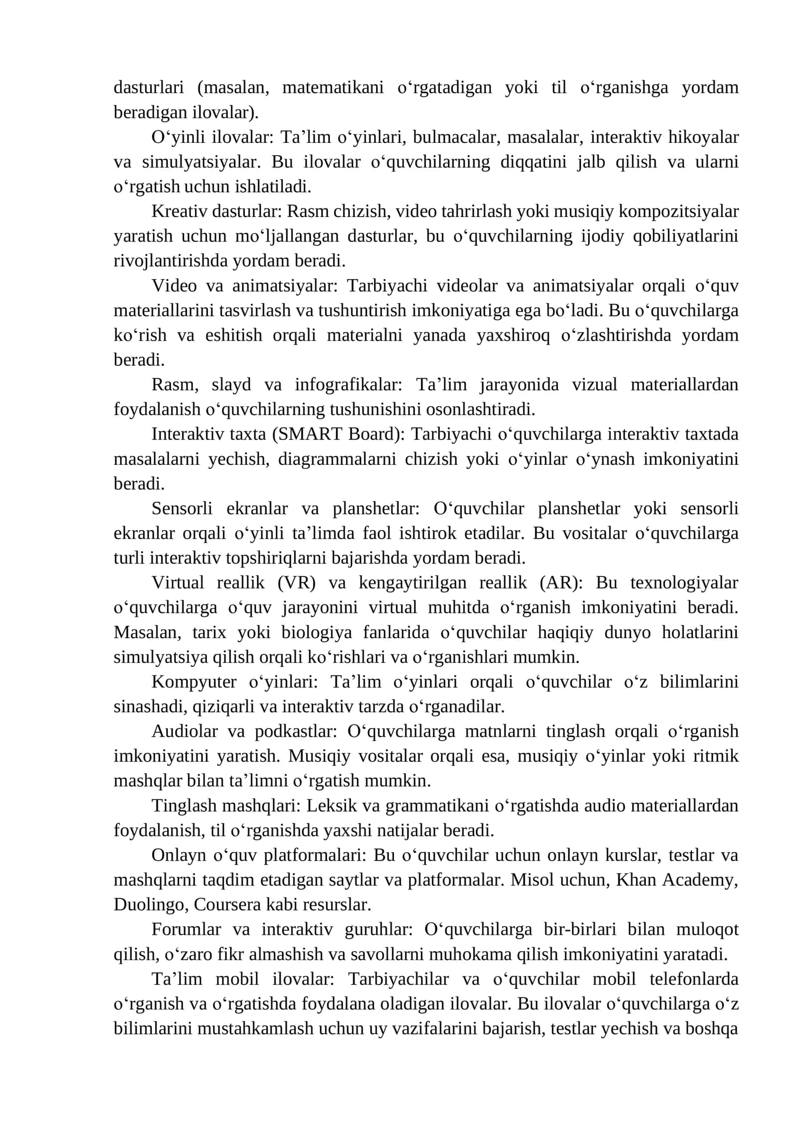 Tabiat bilan tanishtirishga oid o‘yinlar va ularni tashkil etish usullari 3