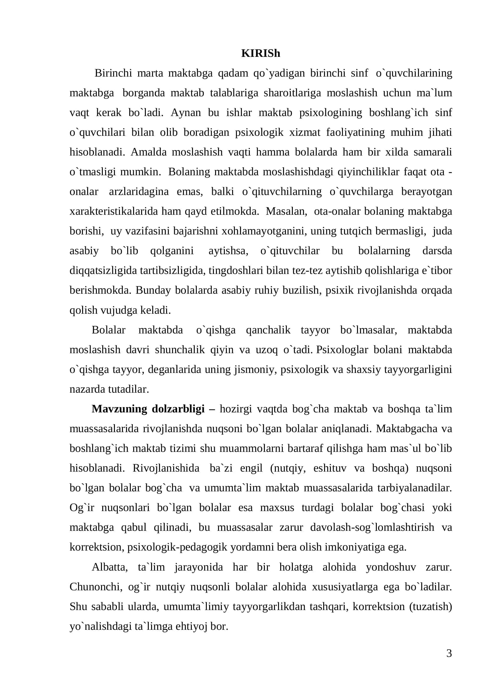 KICHIK MAKTAB YOSHIDA PSIXOLOGIK XIZMAT: ASOSIY FAOLIYAT VAZIFALARI 3