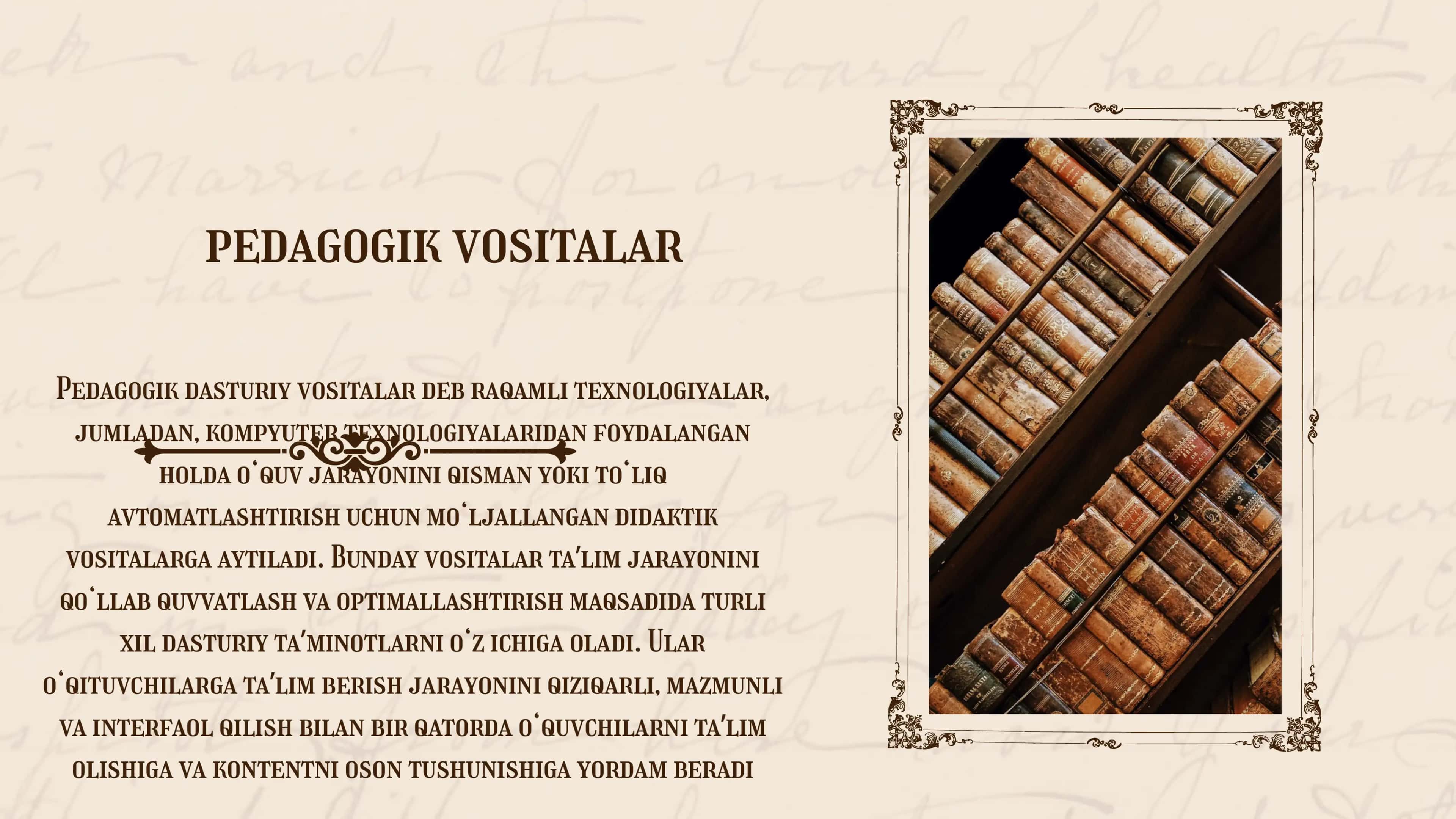 Pedagogik dasturiy vositalar 3
