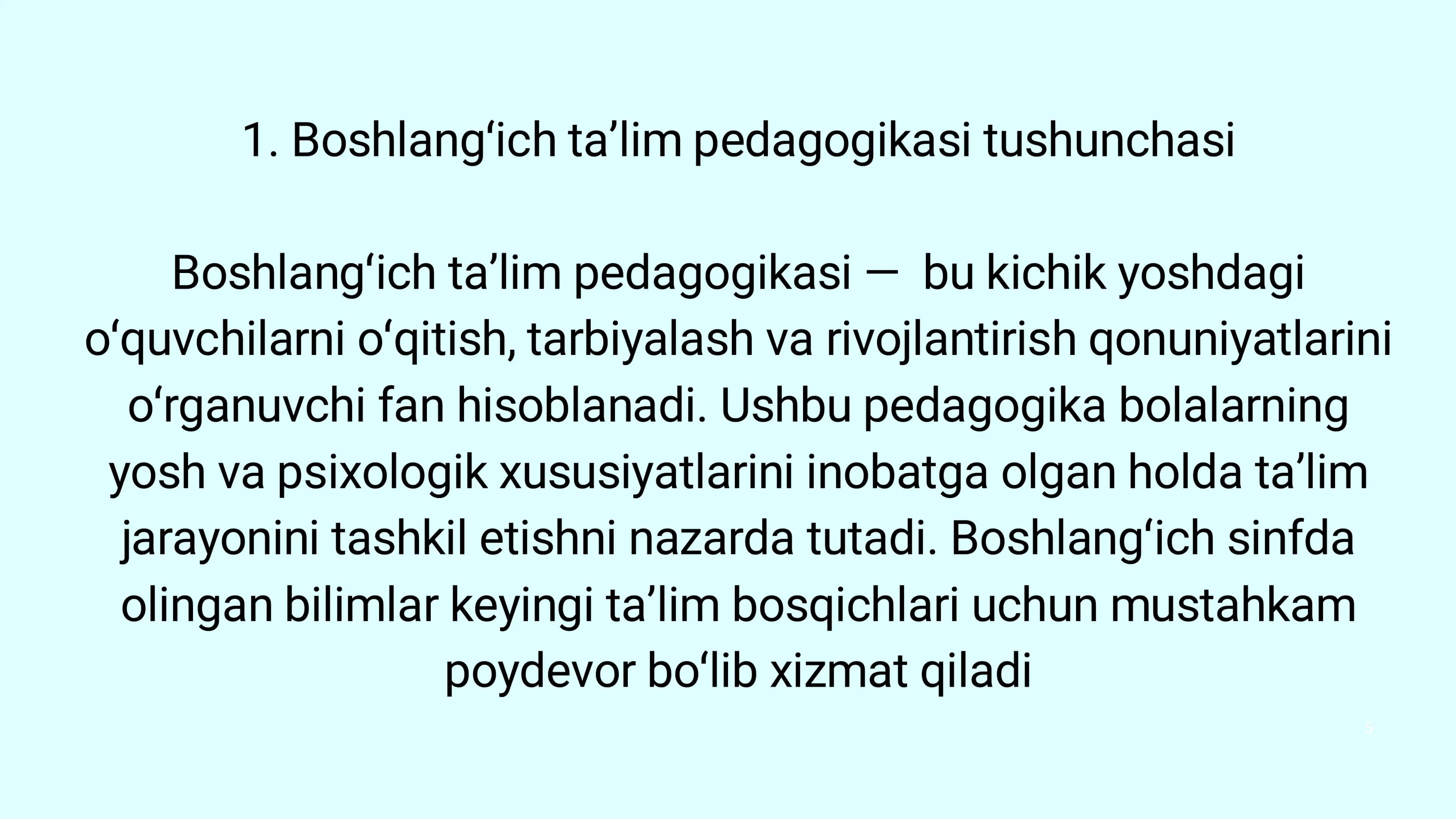 Boshlangʻich sinflarda taʼlim metodlari va vositalari 3