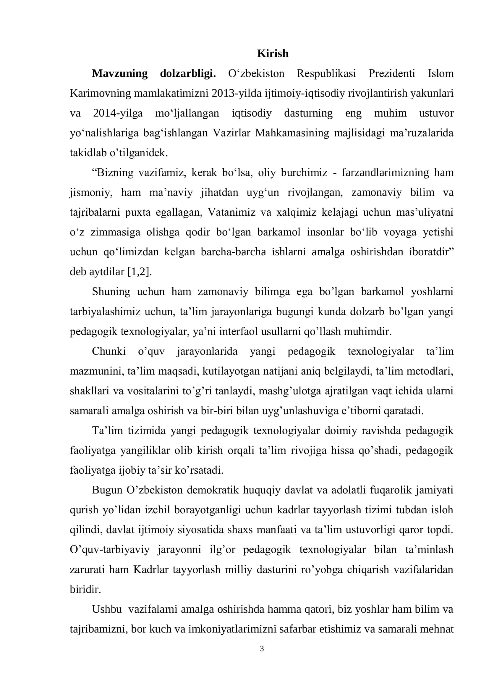 Kislorodli organik birikmalar mavzusini o’qitishda interfaol usullardan foydalanish 3