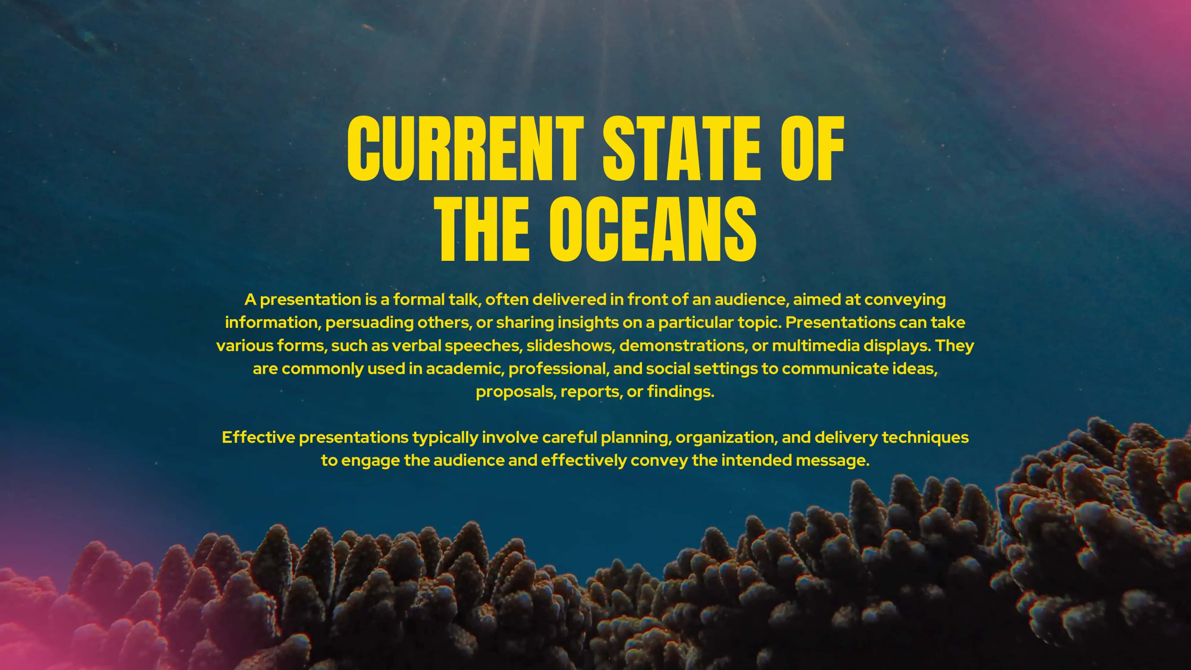 THE IMPACT OF OCEAN POLLUTION 3