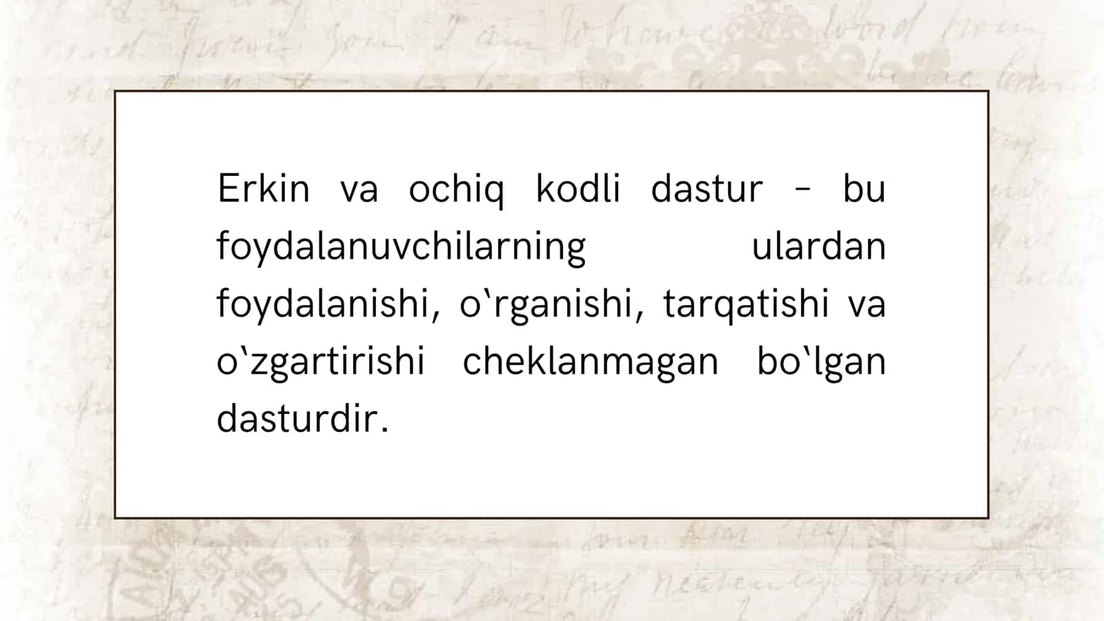Ochiq kodli geodezik dasturlar 3