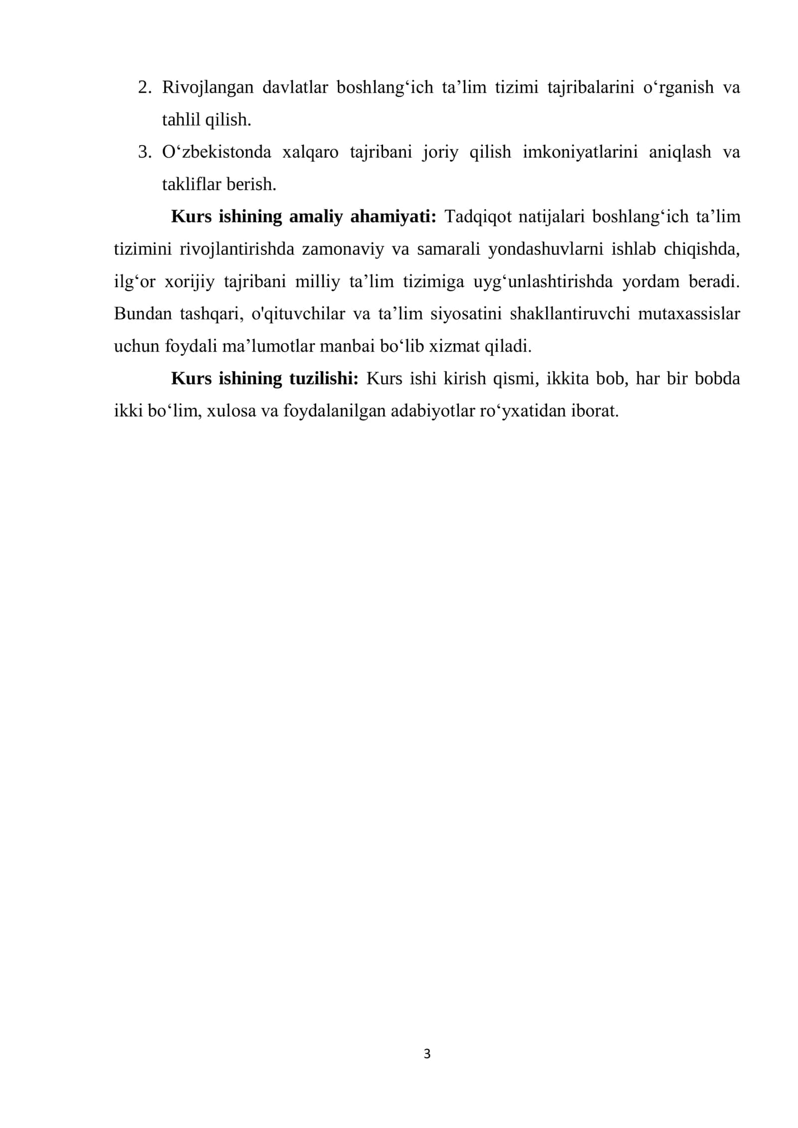 YANGI OʻZBEKISTONNING BOSHLANGʻICH TA'LIM BORASIDAGI RIVOJLANGAN DAVLATLAR BILAN HAMKORLIKLARI 3