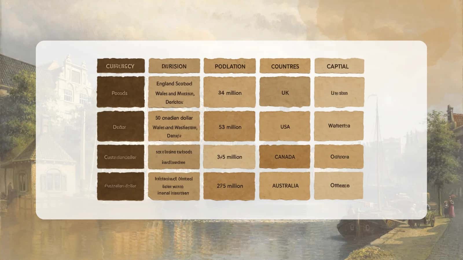 COUNTRIES 3
