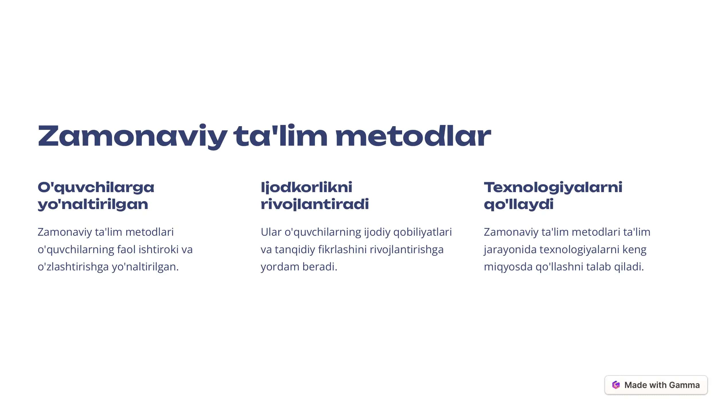 Zamonaviy ta'limda Pedagogik qo'llanmalar 3