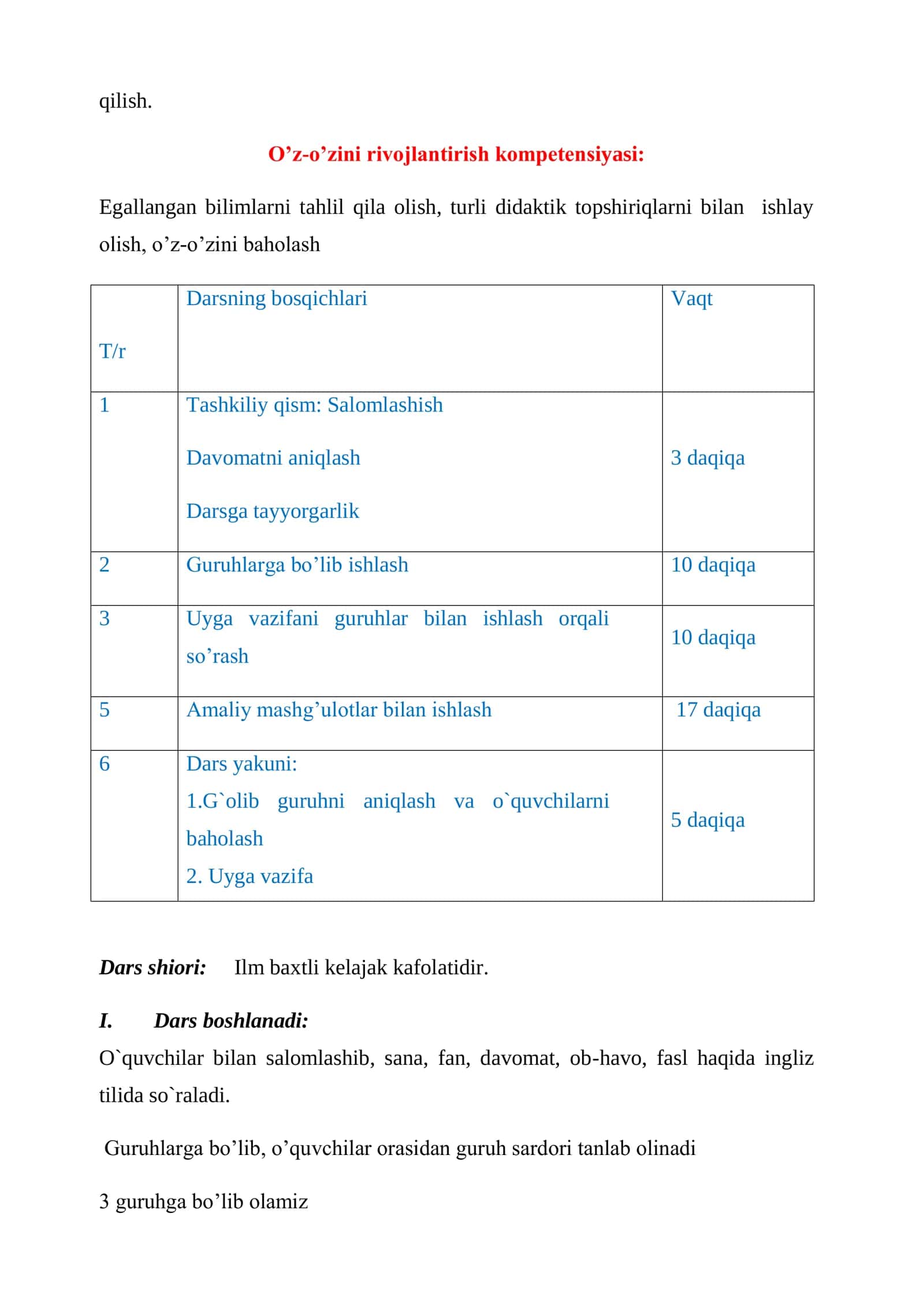 10-sinf Geografiya fanidan Turkiya Respublikasi mavzusida ochiq dars ishlanma 3