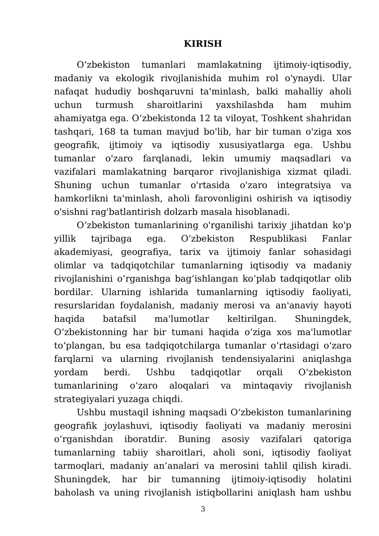 O'zbekiston tumanlari 2025-2026 o'quv yili 3