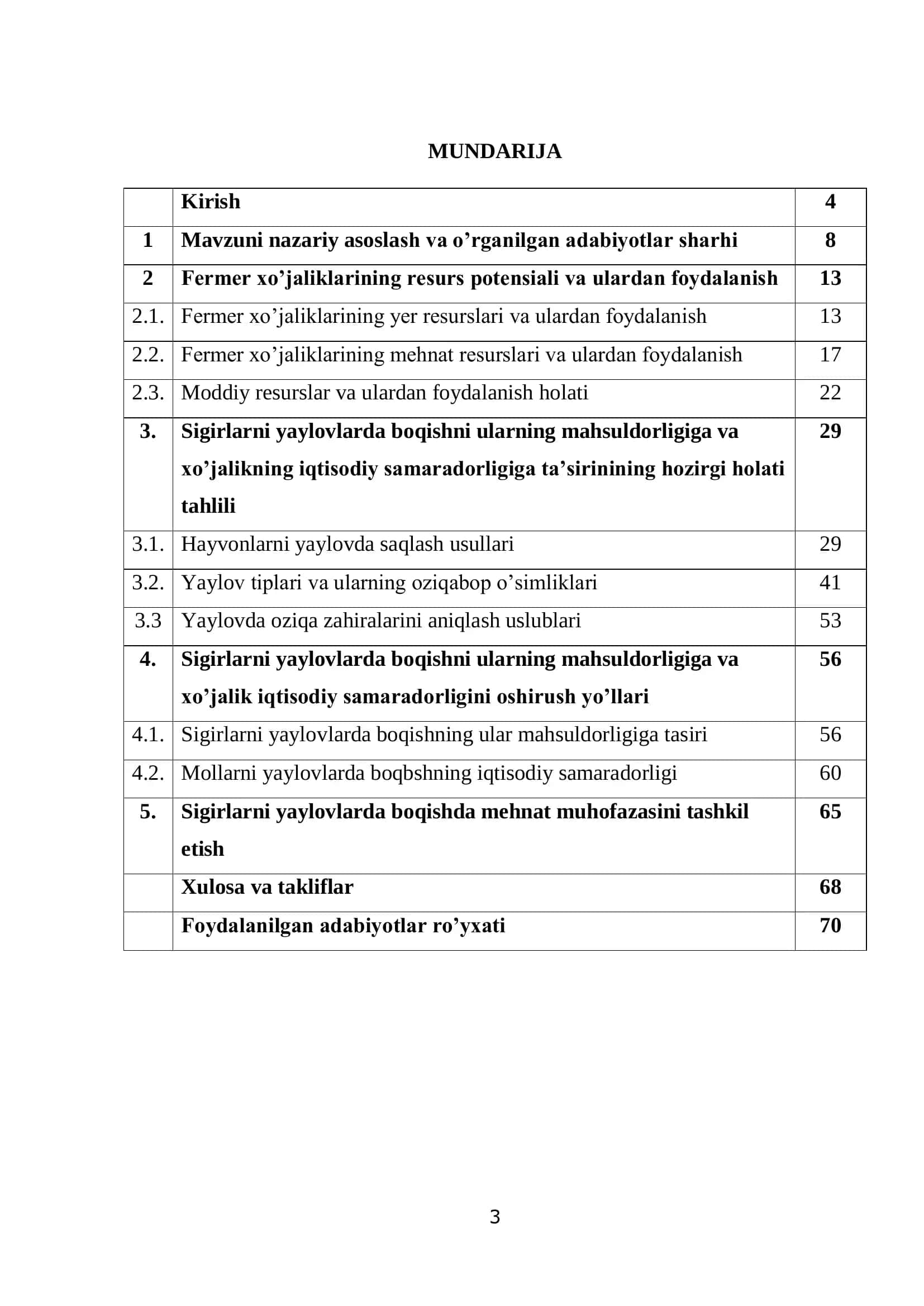 Yaylov chorvachiligi va hayvonlarni oziqlantirish texnologiyasi 3