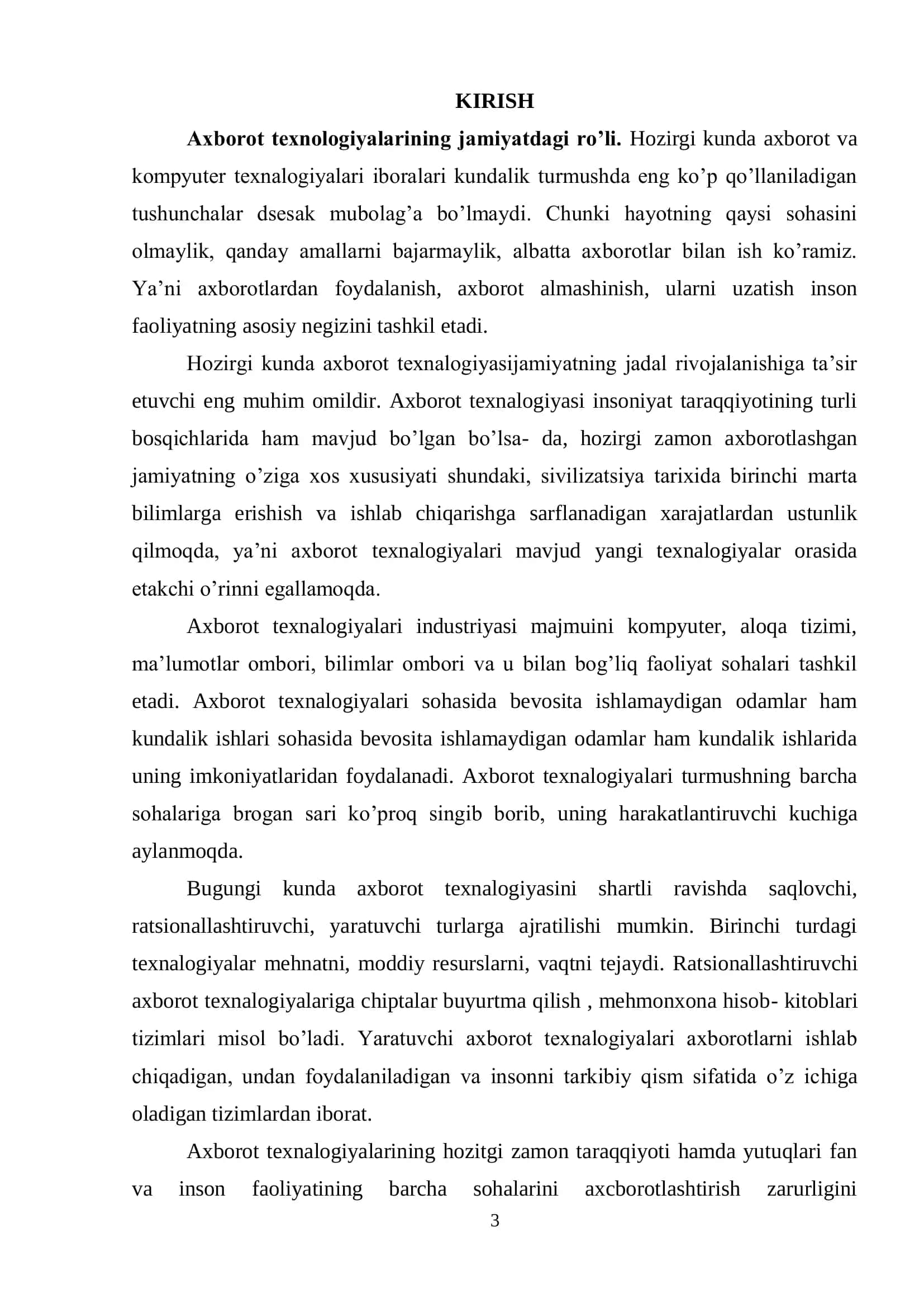"GOLD" nomli kompyuter va kompyuter aksessuar sotish bilan shug‟illanadigan magazinning kirim bazasini yaratish 3