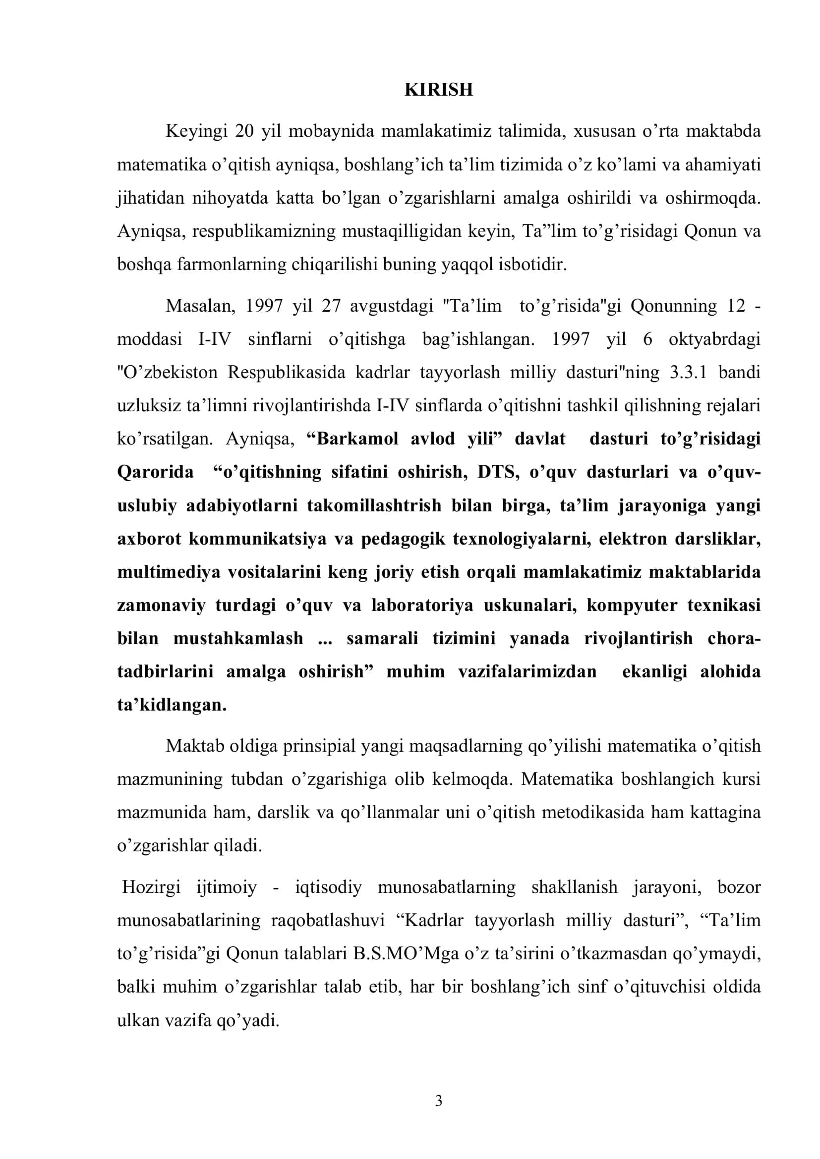 Boshlang’ich sinflarda matematik tushunchalarni umumlashtirish 3