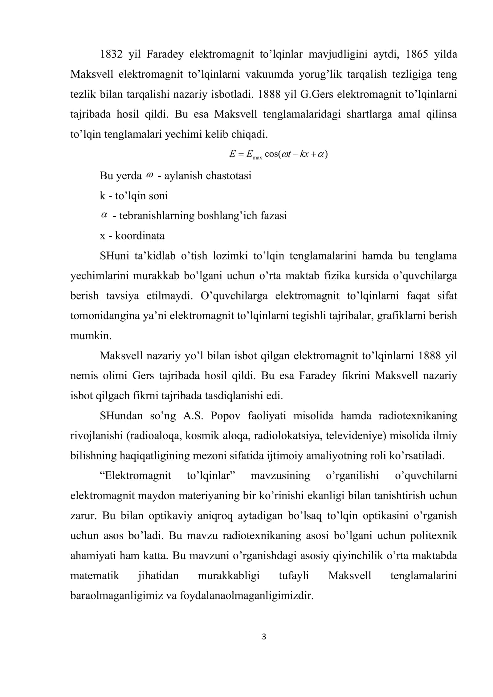 Elektromagnit to'lqinlarni tarqatish va qabul qilish usullari 3