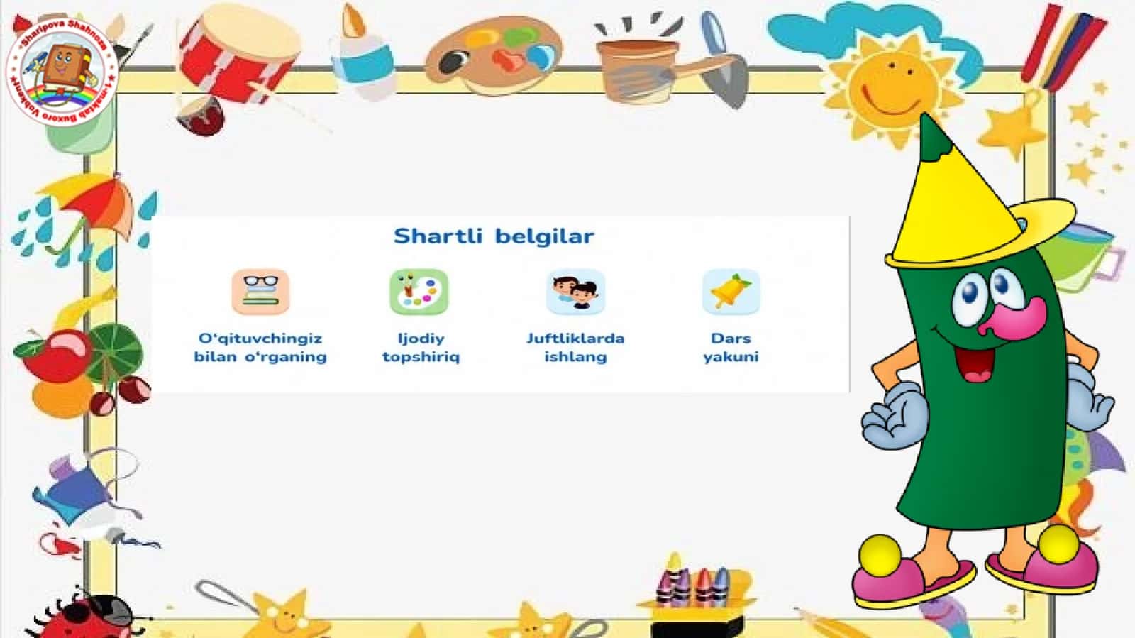 Bizning rasm chizishdagi yordamchilarimiz 3