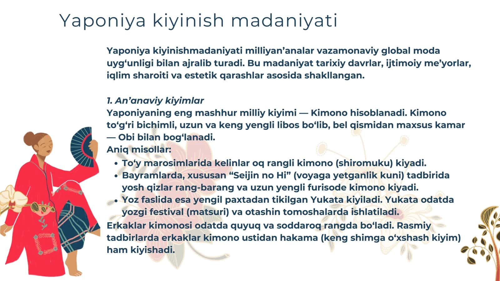 Yaponiya kiyinish madaniyati 3