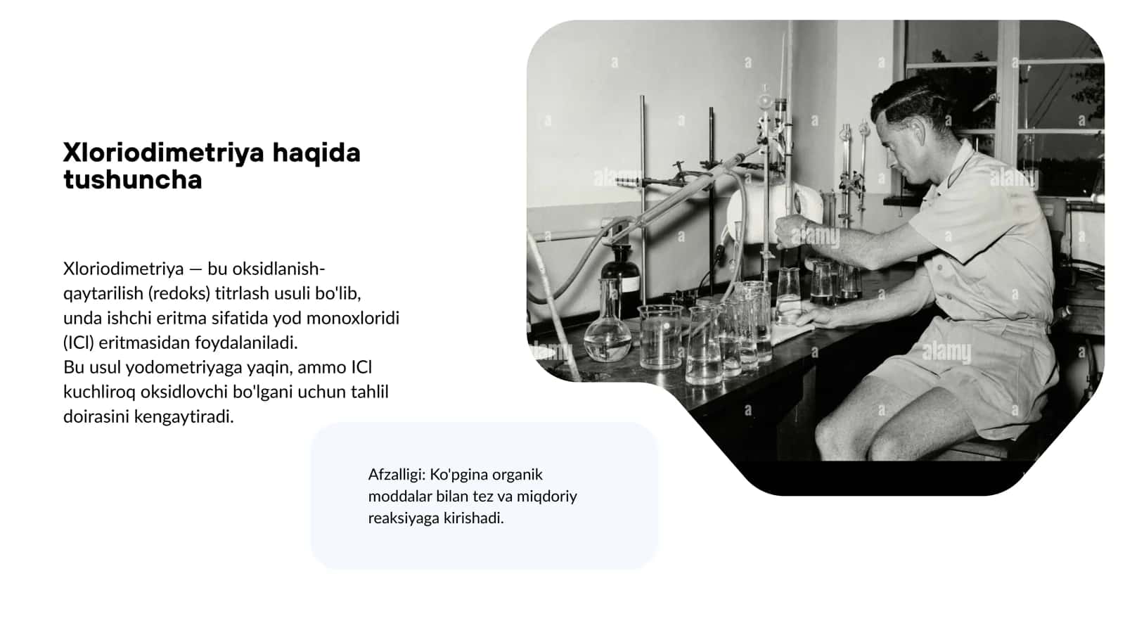 Xloriodimetriya titrlash usulida qaytaruvchilar va farmasevtik preparatlarni miqdorlarini aniqlash usullari 3