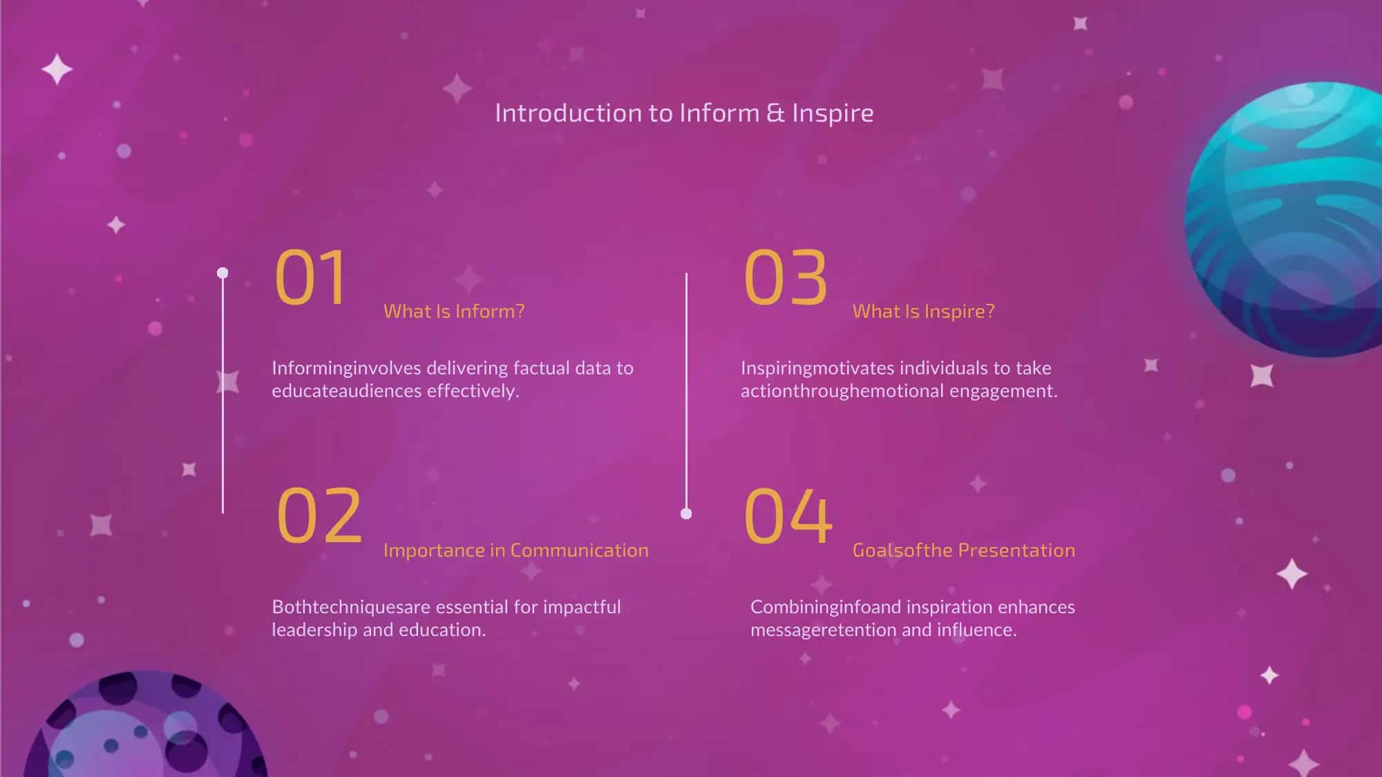 Inform & Inspire 3