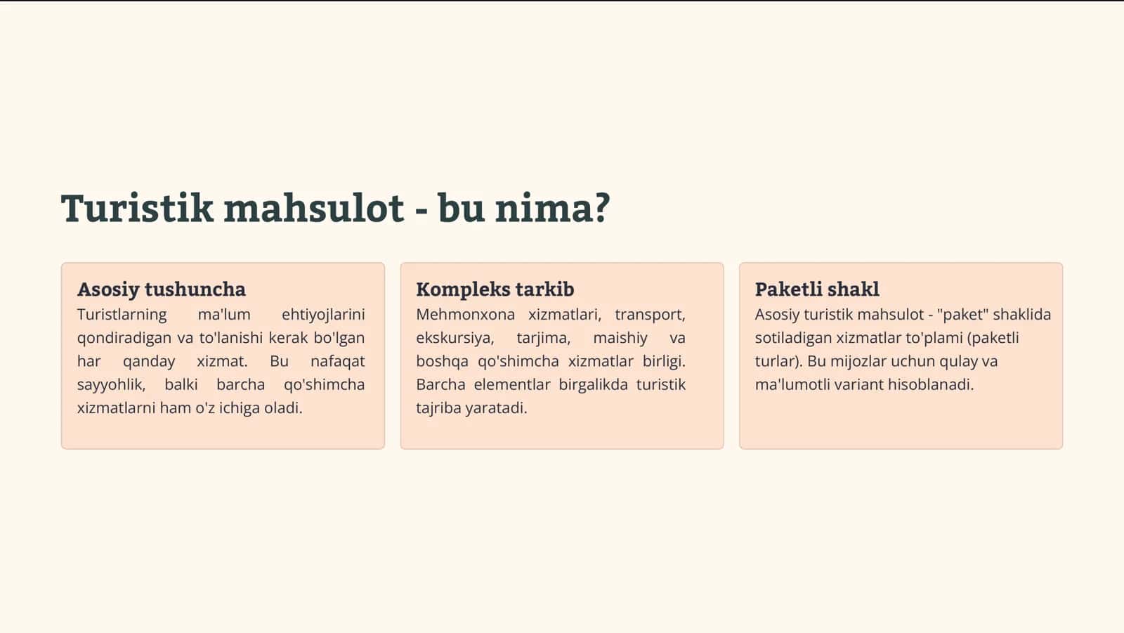 Turizm mahsulotini reklama qilish va sotish 3