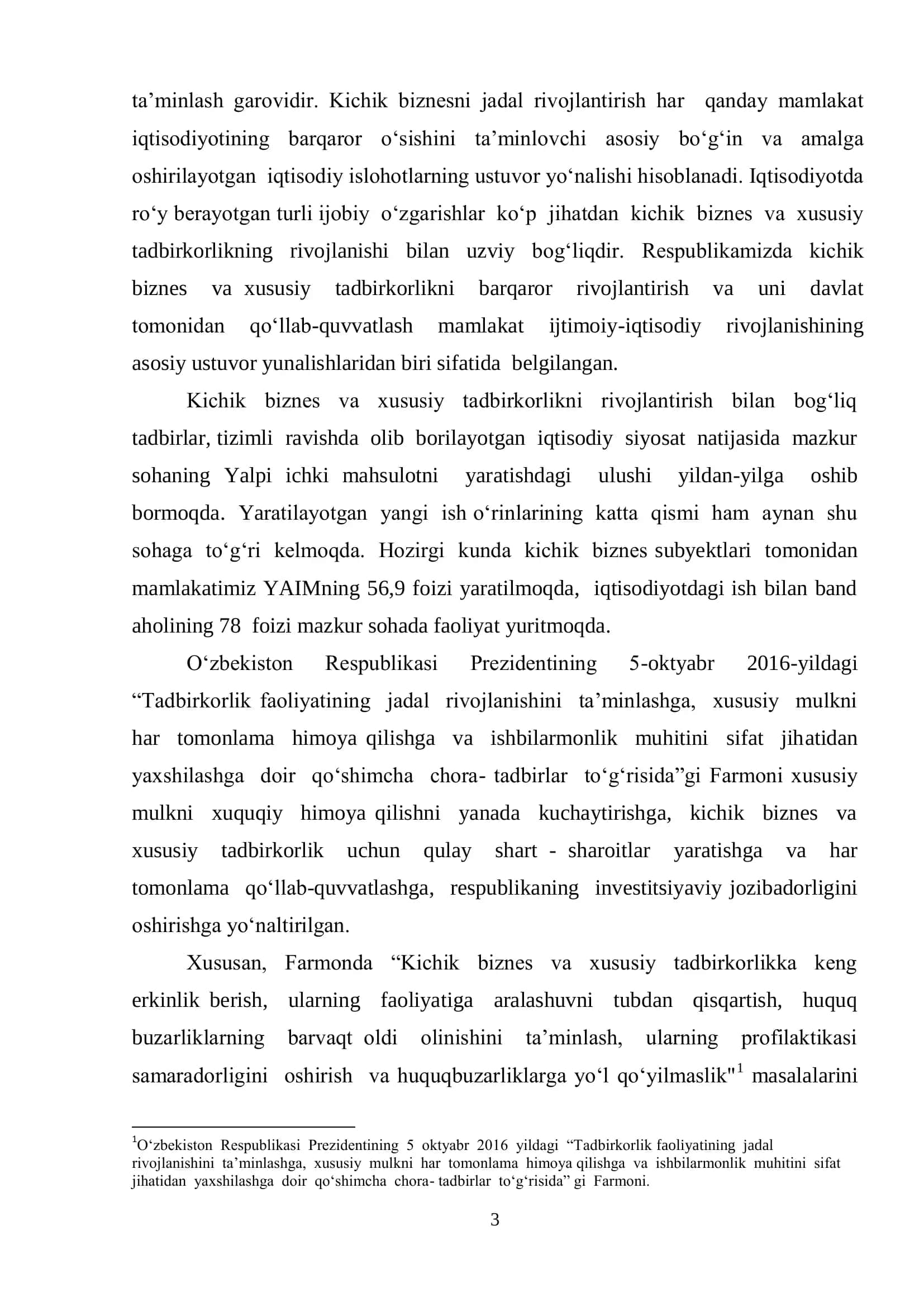 KICHIK BIZNESNI KREDITLASHNING CHET EL TAJRIBASI VA UNDAN O„ZBEKISTON AMALIYOTIDA FOYDALANISH IMKONIYATLARI 3