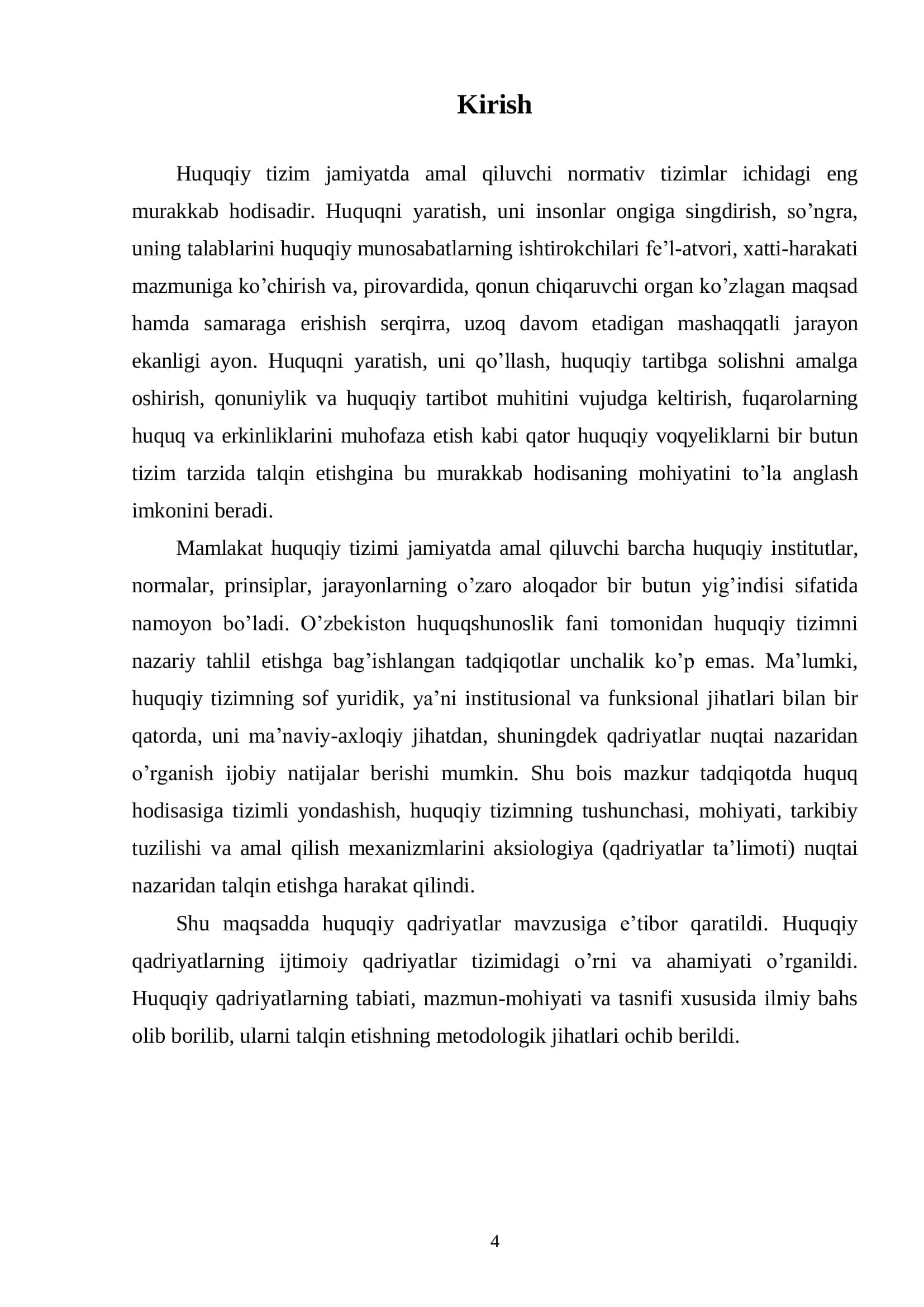 O'ZBEKISTON MILLIY HUQUQIY TIZIMIDA HUQUQIY QADRIYATLARNING NAMOYON BO'LISHI 3