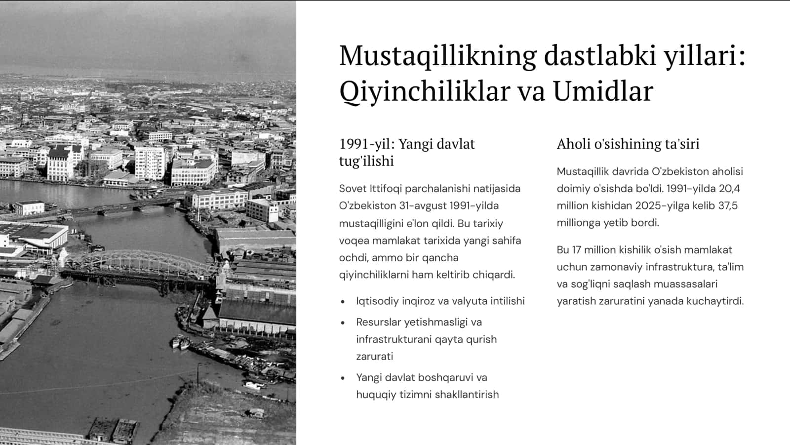 11-A sinf o'quvchilarining O'zbekiston tarixi 3