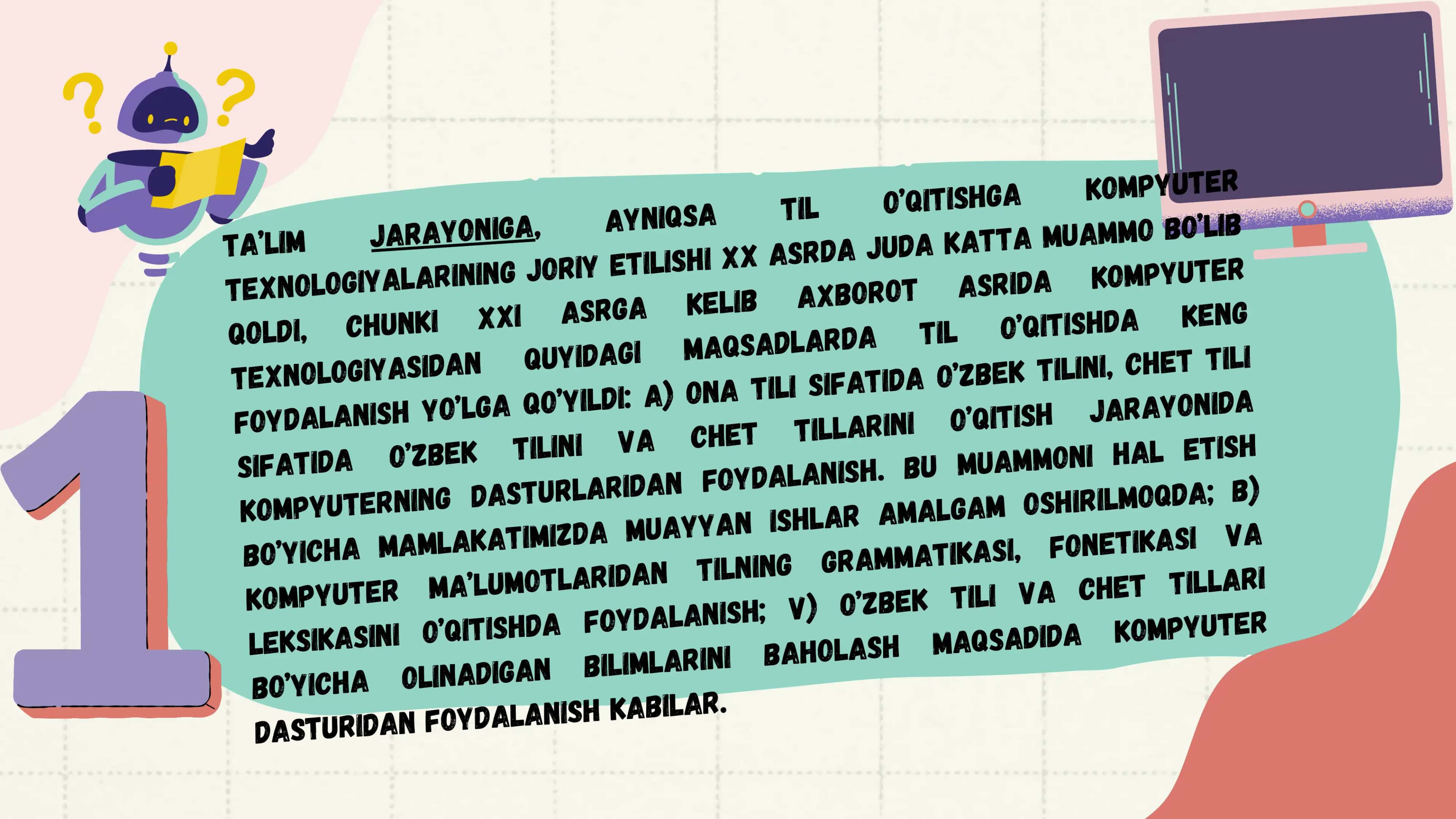 ADABIYOT O'QITISHDA DARSLARNI KOMPYUTERLASHTIRISH 3
