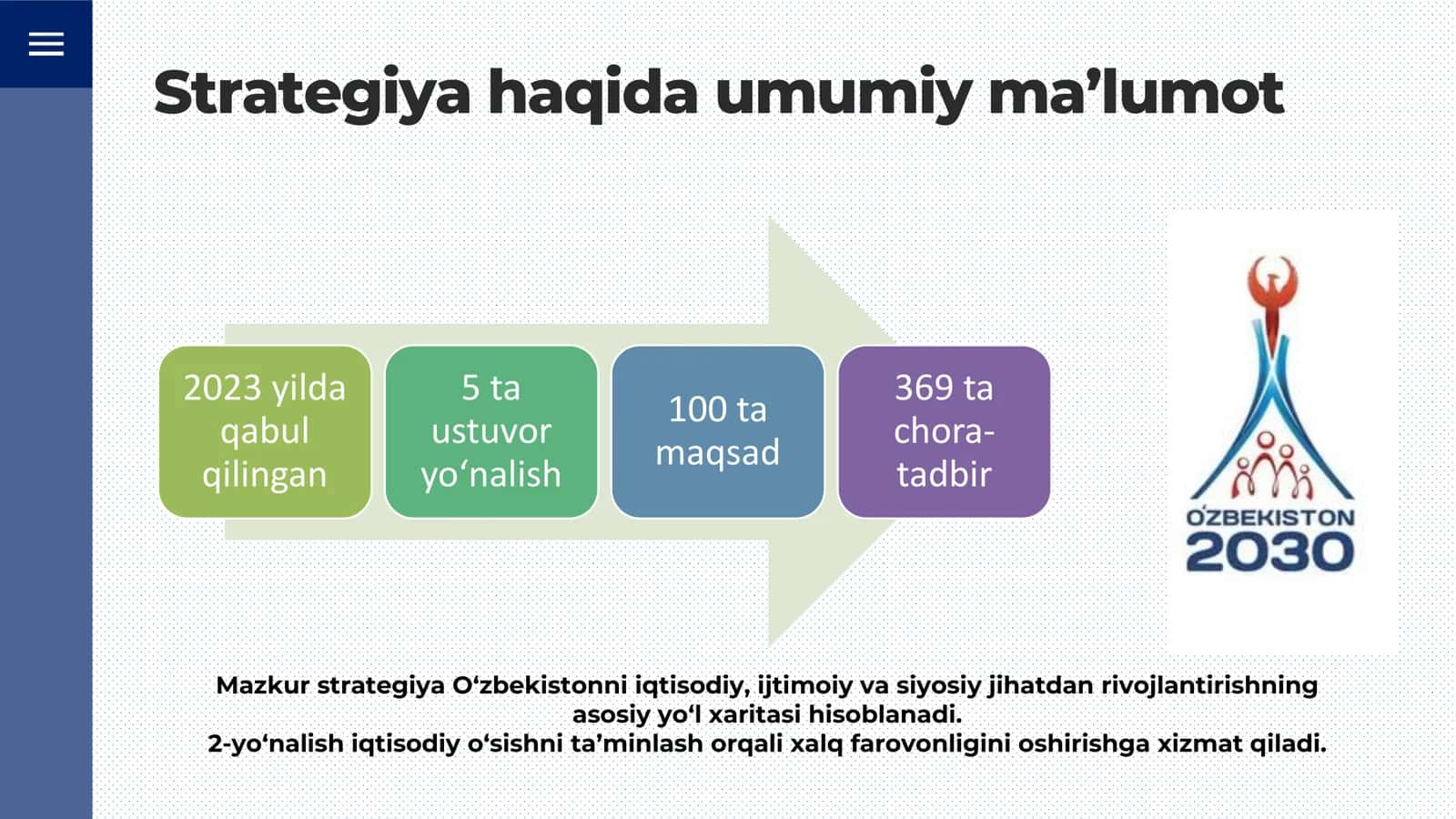 Barqaror iqtisodiy o‘sish orqali aholi farovonligini ta’minlash 3