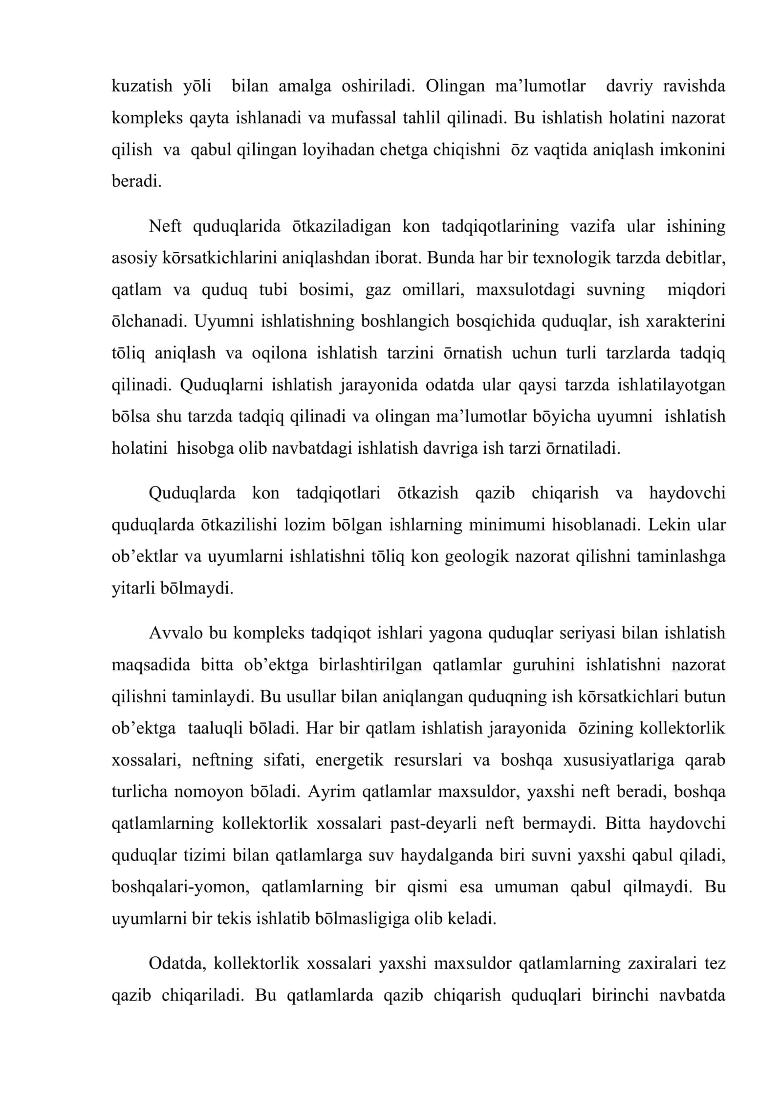 Neft va gaz konlarini ishlatishni kon geologik nazorat qilish 3