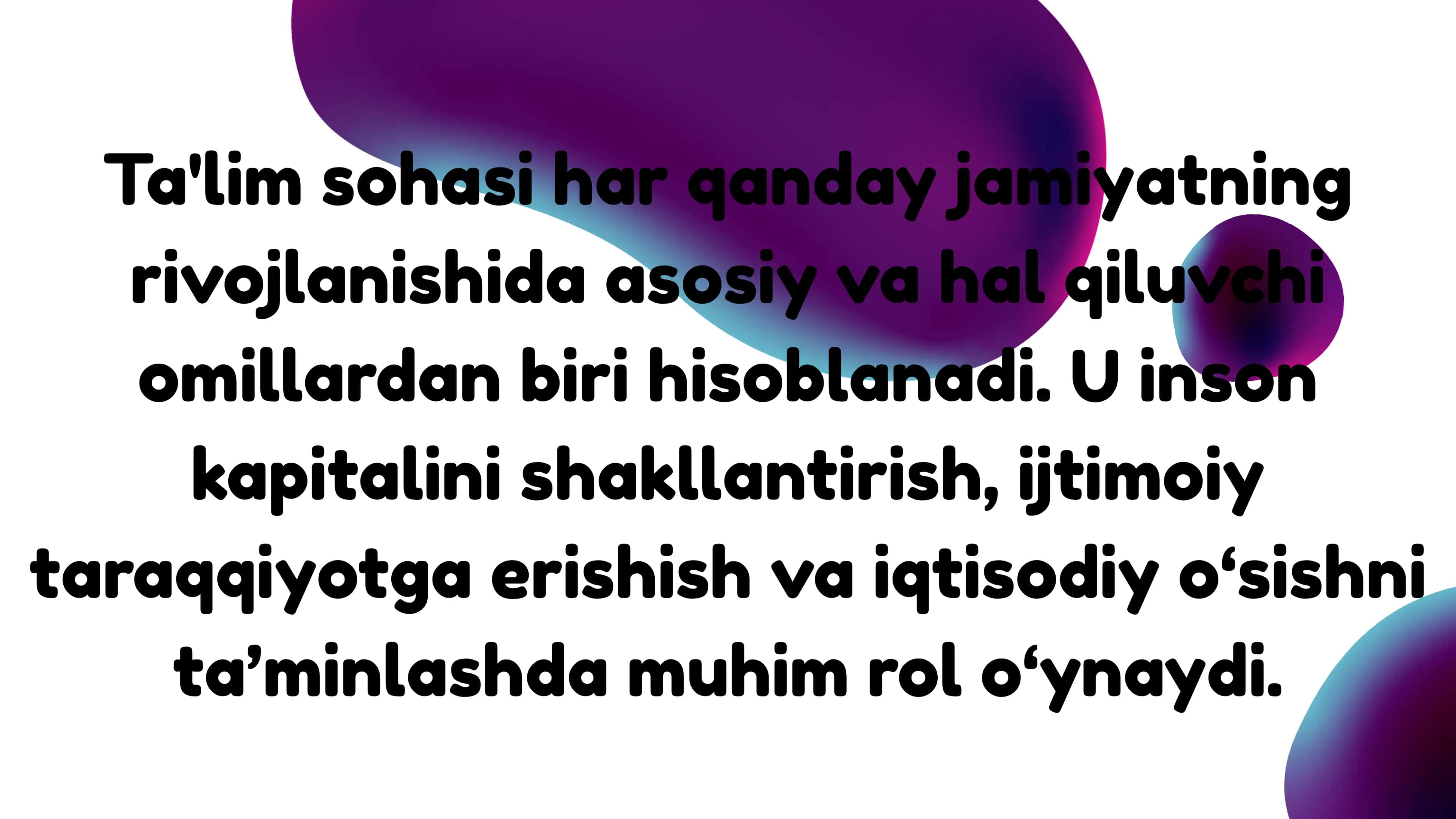 MUTAXASSISLIKKA KIRISH 3