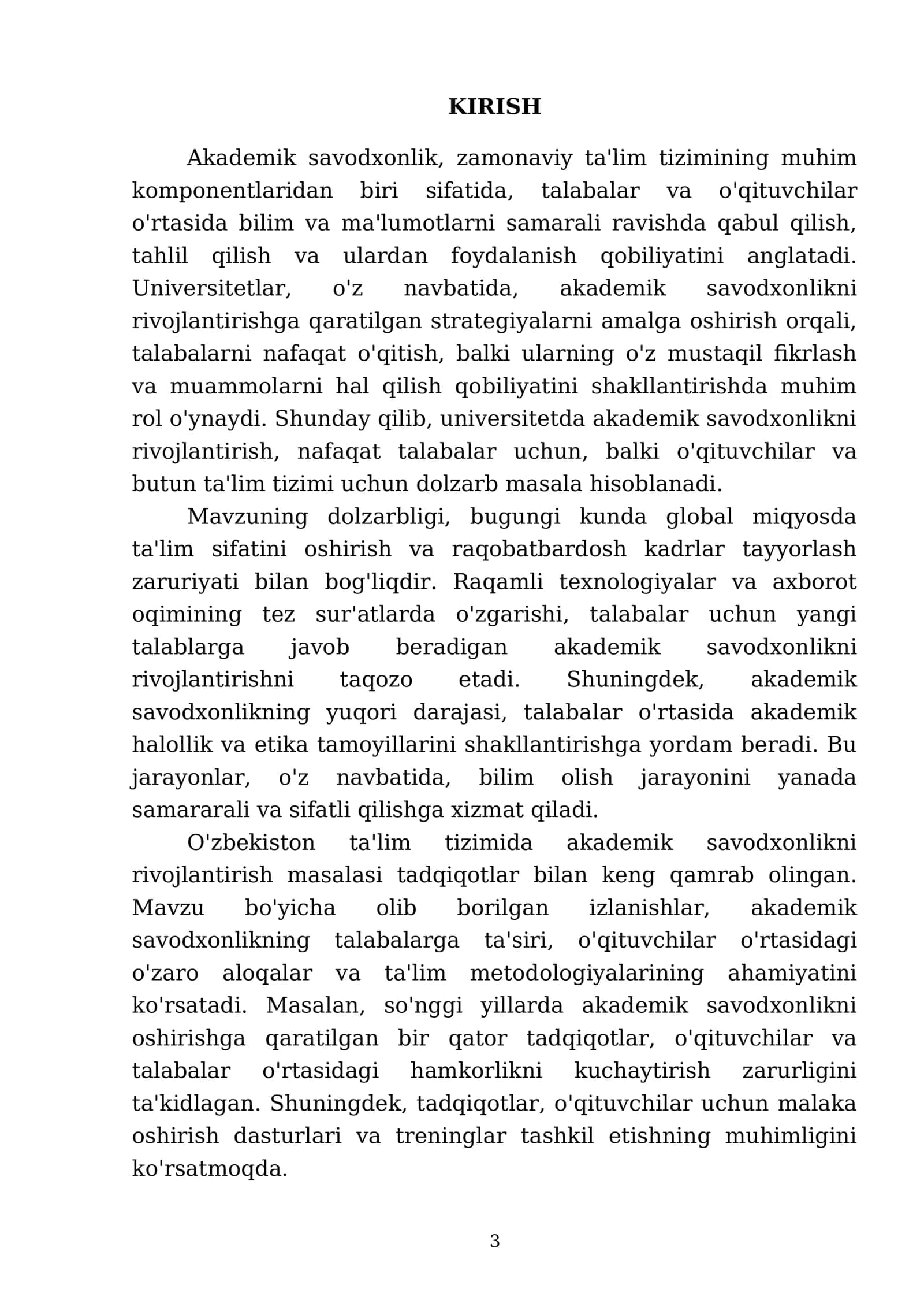 Universitetda akademik savodxonlikning rivojlantirishning amaliy jihatlari 3