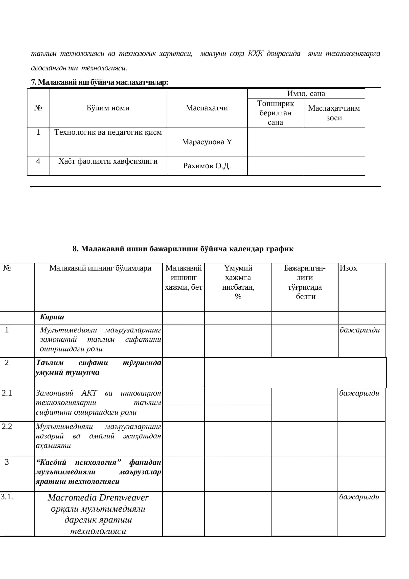 Кaсбий психoлoгия фaнидaн мyлтиме 3