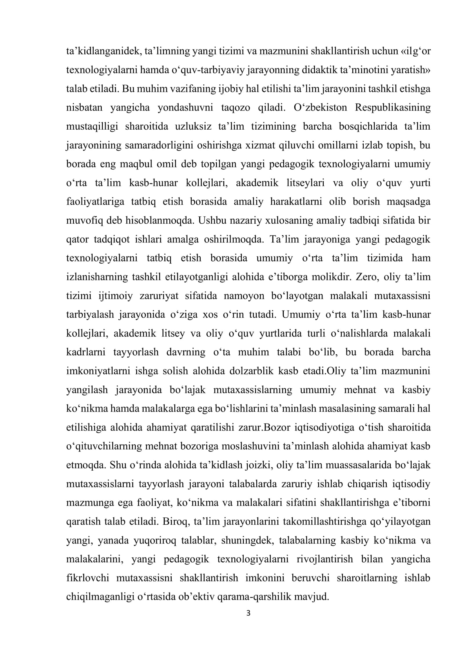 Mavzu: 2-sinf o‘quvchilariga algebraik mazmundagi masalalarni 3
