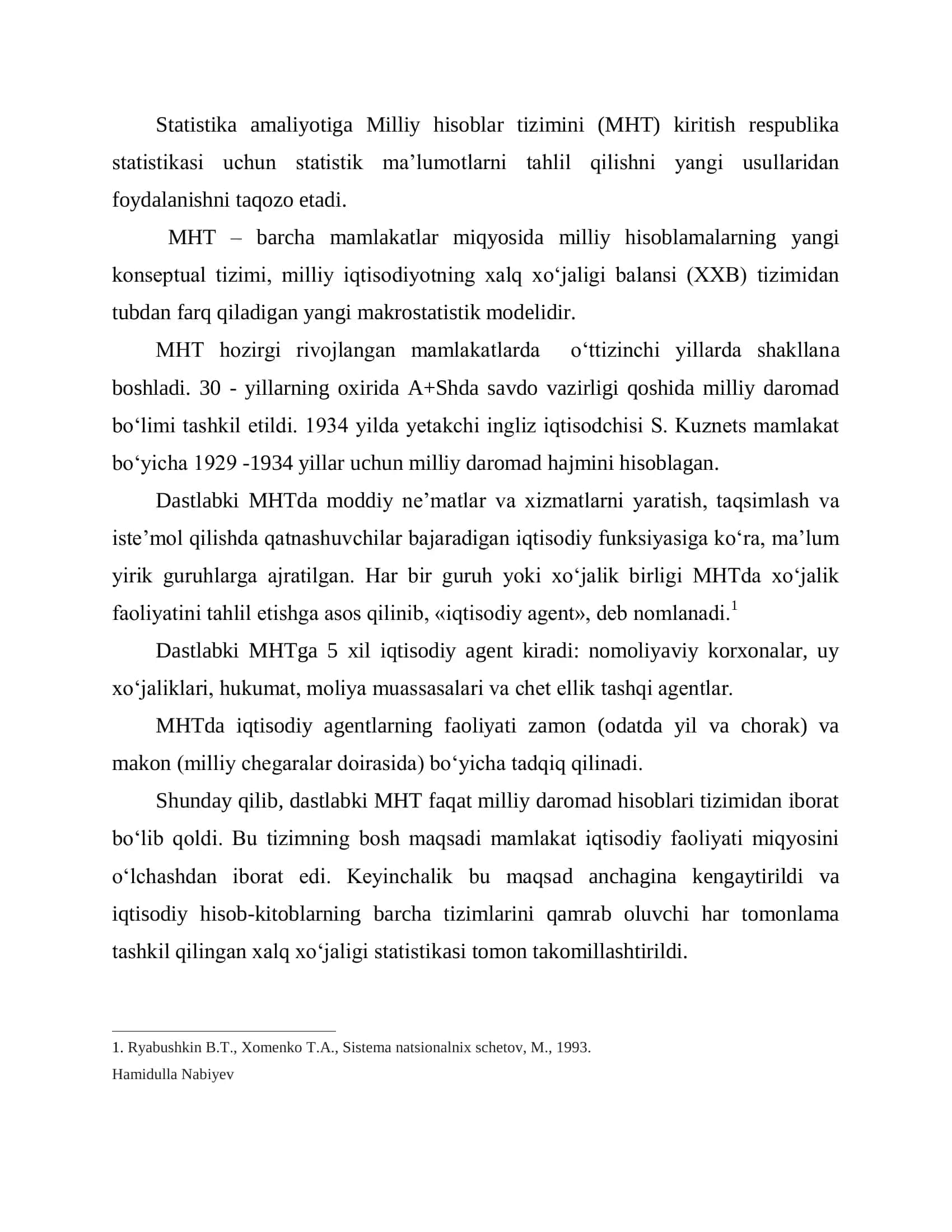 Milliy hisoblash tizimi va uning mohiyati 3