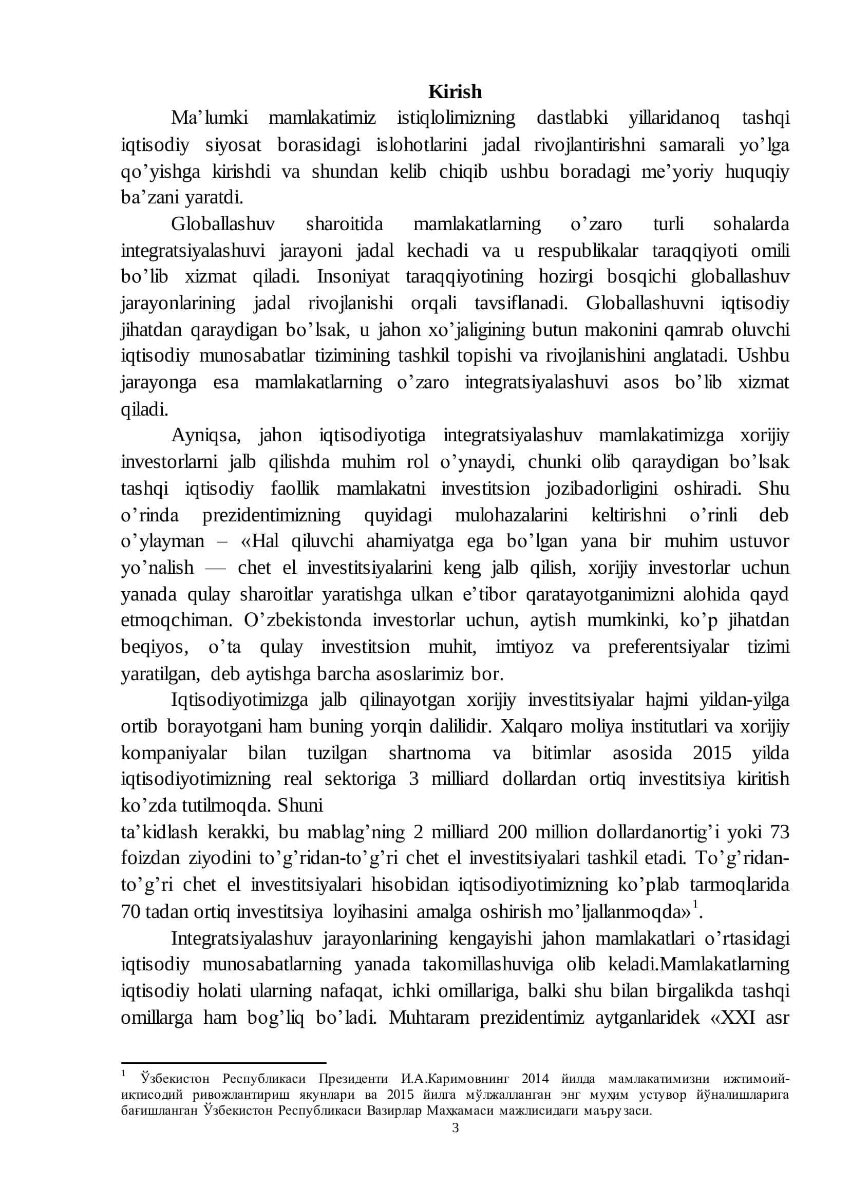 Xalqaro iqtisodiy integratsiya 3