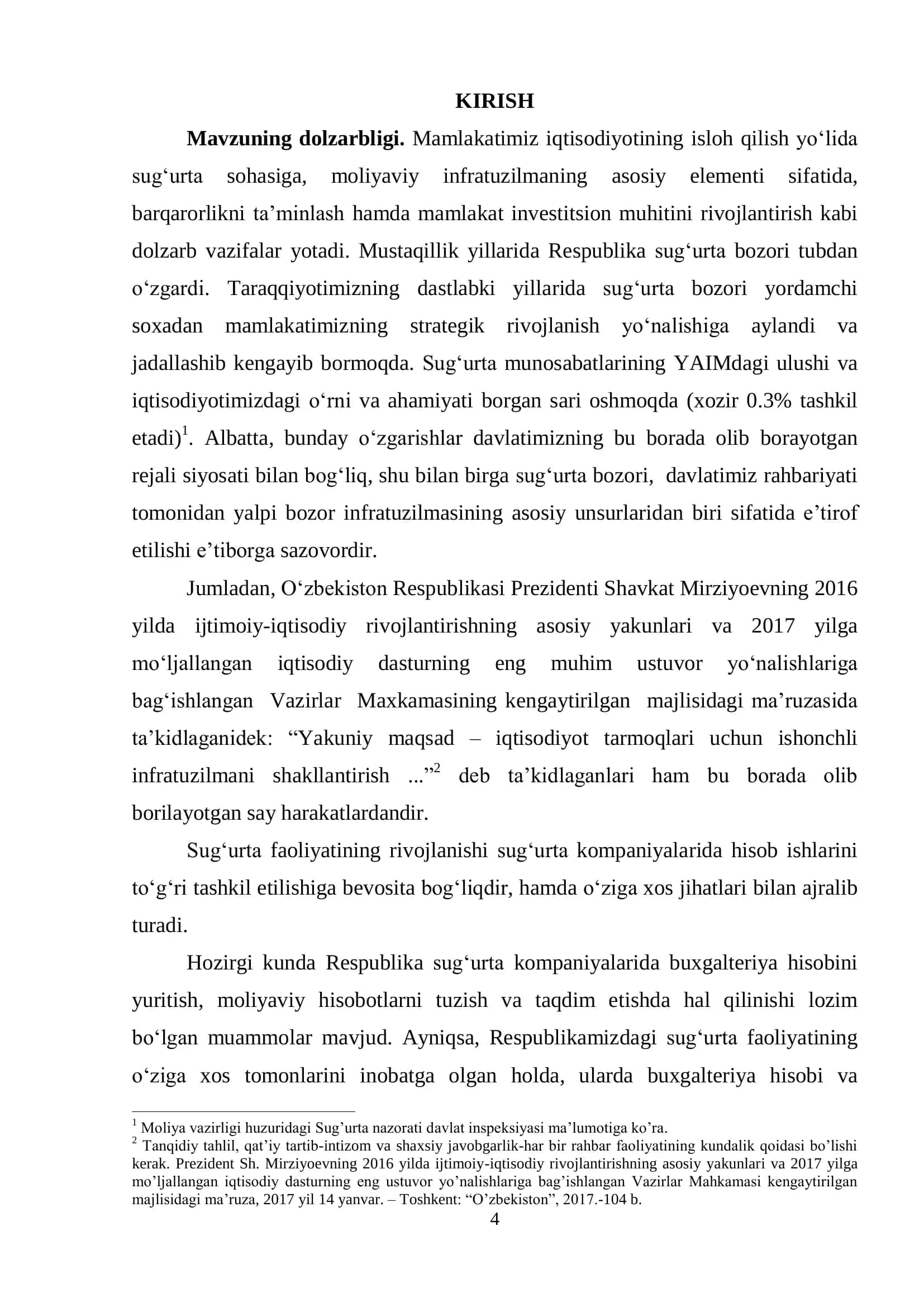 Sug’urta kompaniyalarining moliyaviy hisobotini tuzish va taqdim etishni na azariy hamda uslubiy asoslari 3