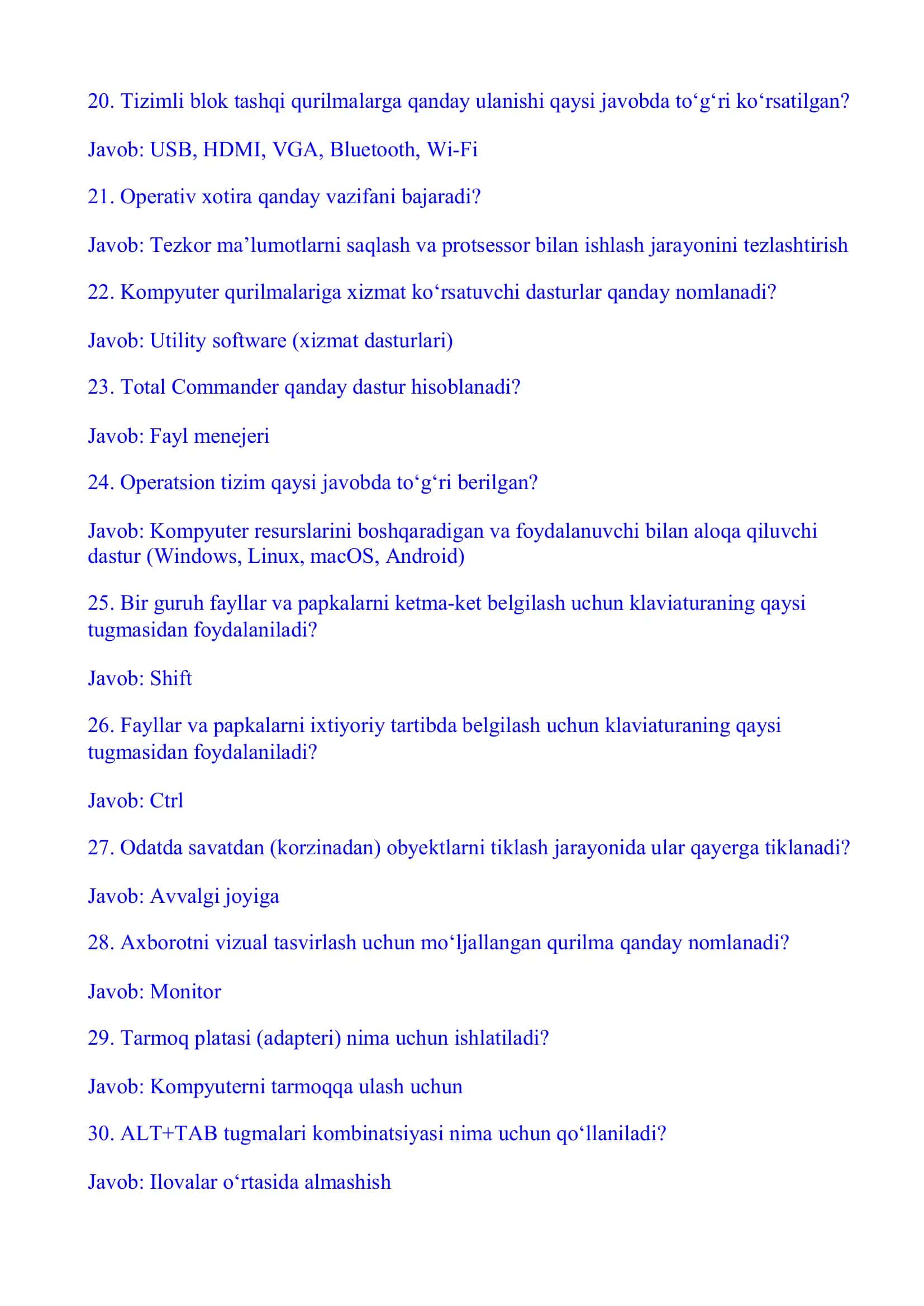 Argos testi 3