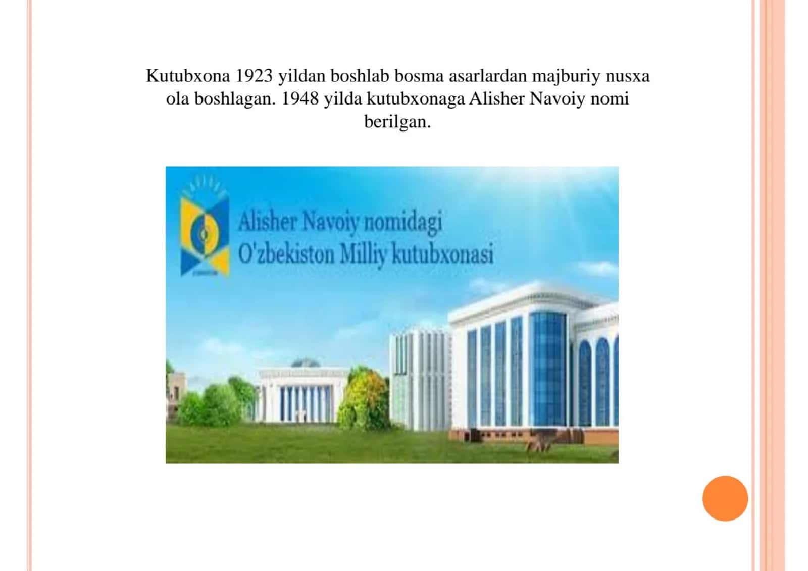 Alisher Navoiy nomidagi Oʻzbekiston Milliy kutubxonasi.Frazeologik birikmalarining turlari 3